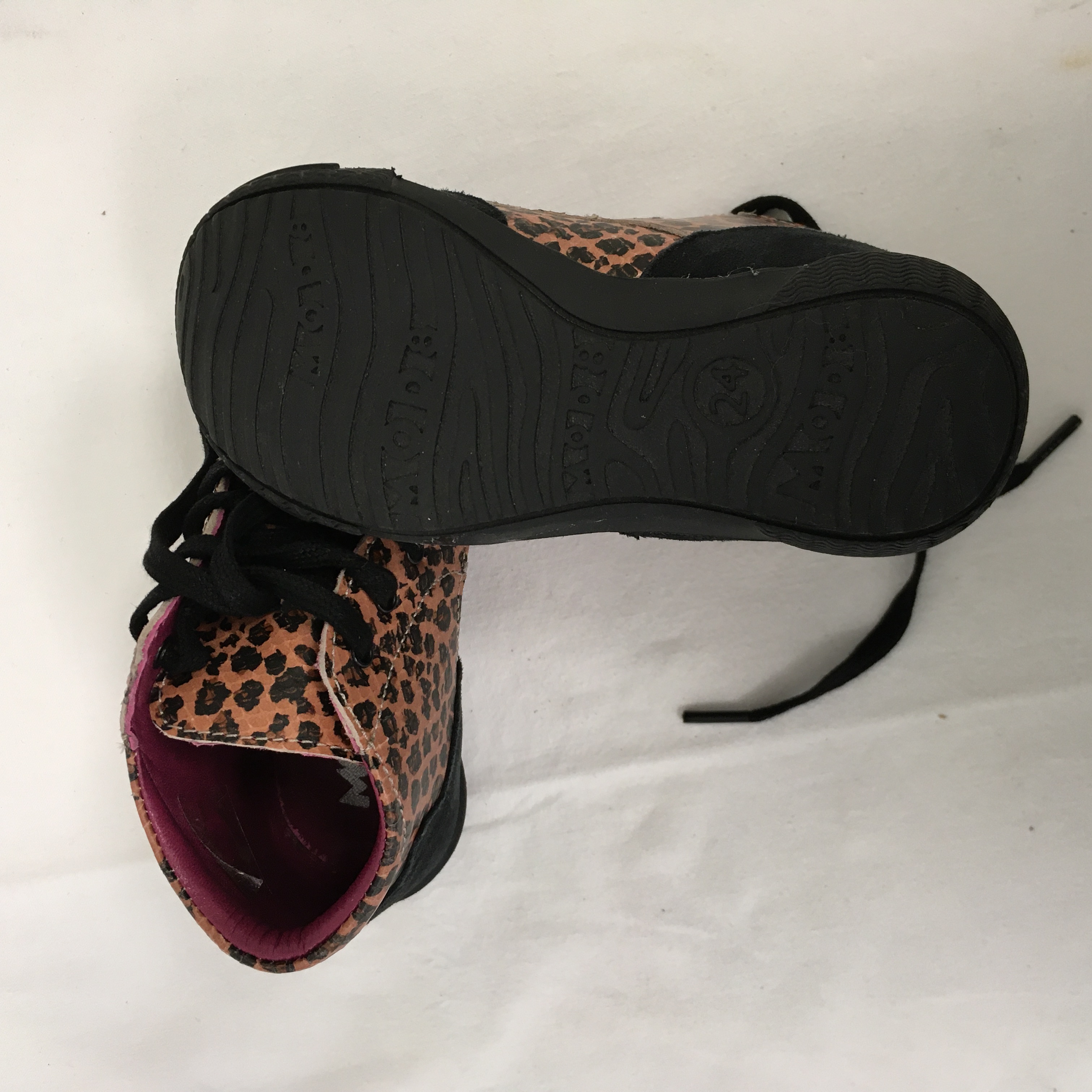 chaussures ENFANT en cuir mod8-P24 Comme neuf - Vue 5 - 
