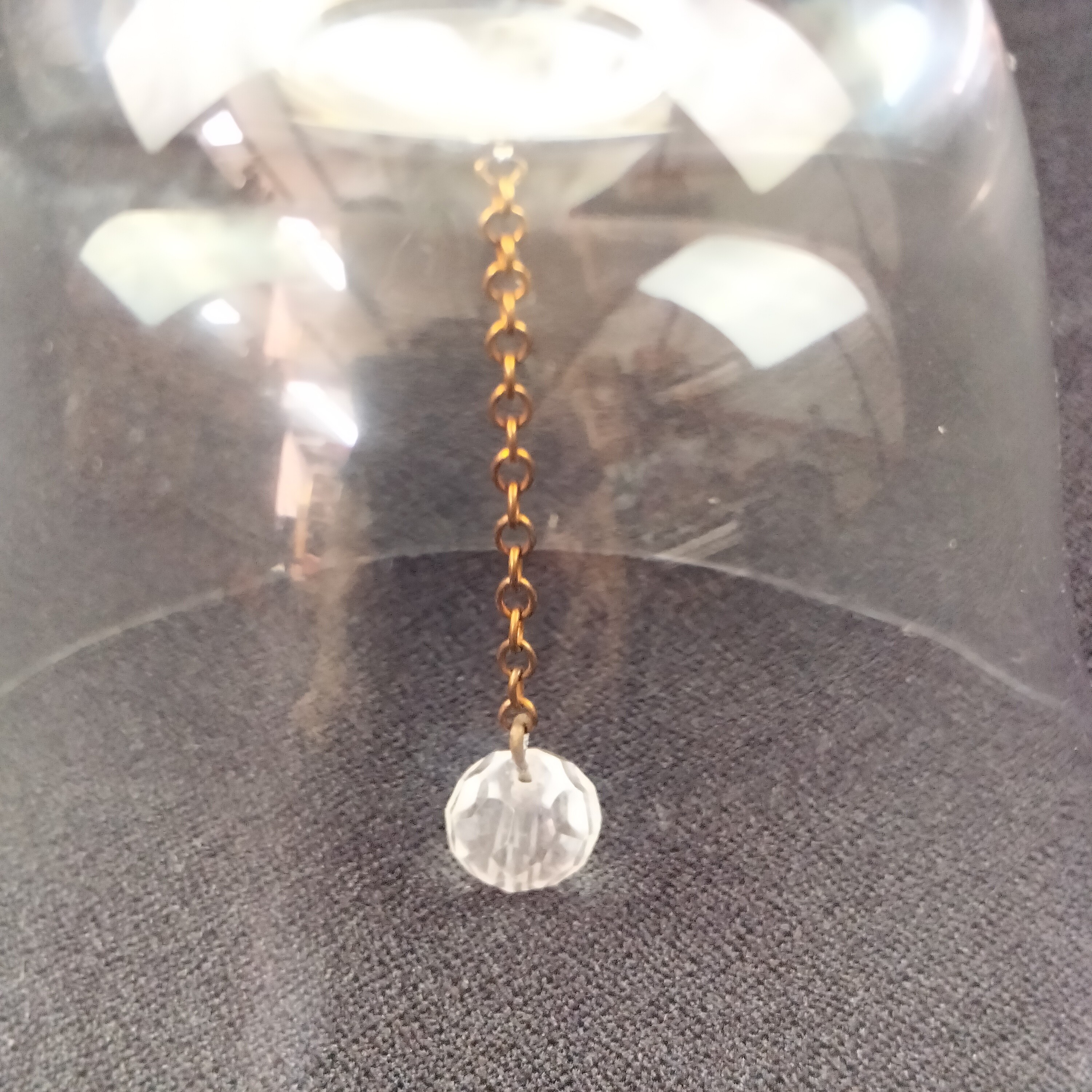 🔔 Cloche en verre avec poignée Vénus de Milo - Photo 2