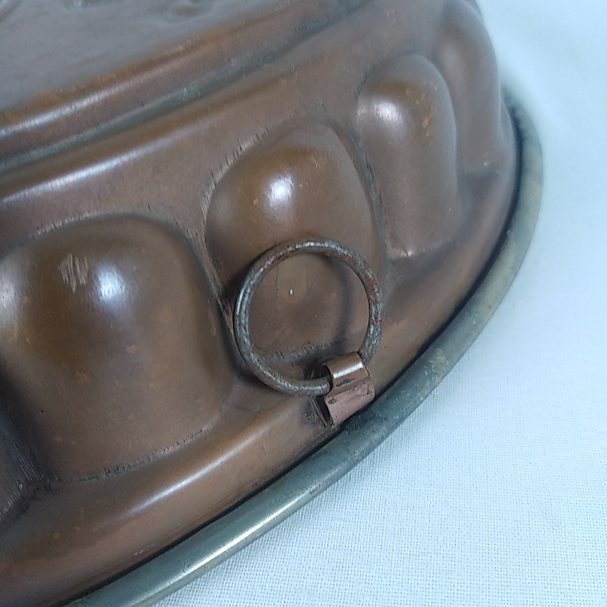 Joli Moule à gâteau en cuivre du XXeme Bon état - Vue 3 - 