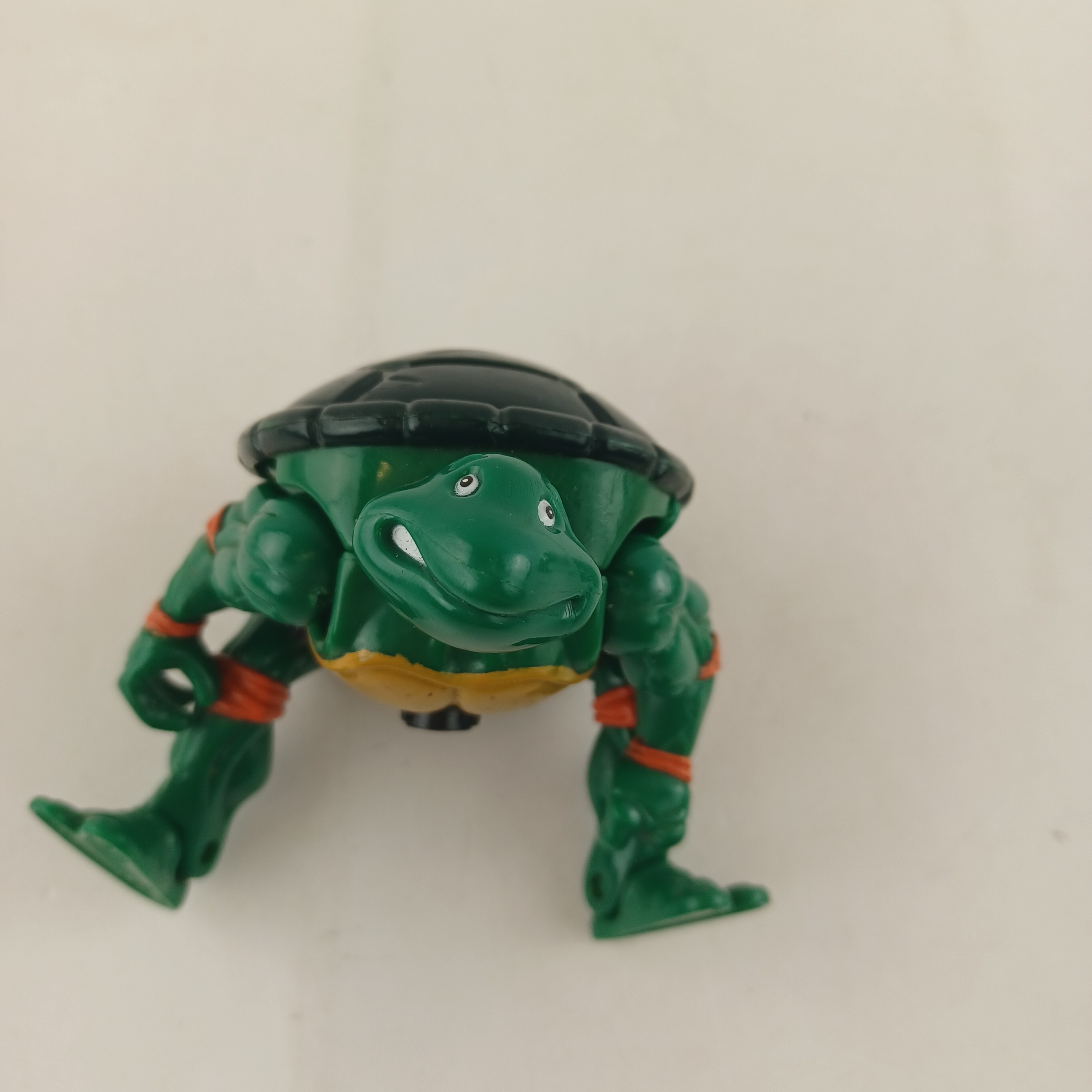 Lot de 3 figurines tortues ninja de la première série, Playmates toys et Mirage Studios de 1988 à 1992 Très bon état - Vue 8 - 