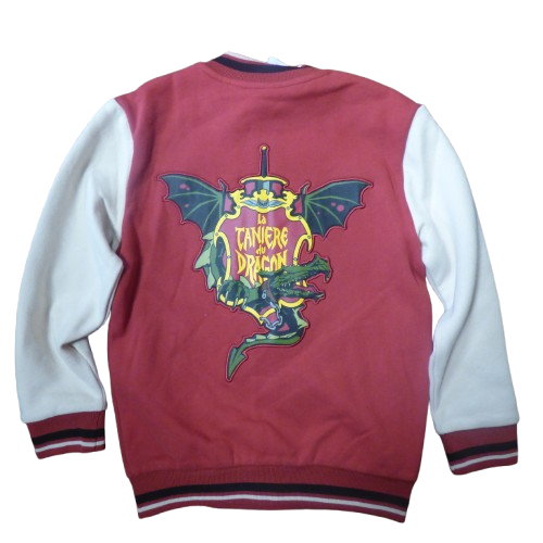 VESTE "LA TANIERE DU DRAGON" DISNEY TAILLE 5/6 ANS NEUVE  - Vue 2 - 