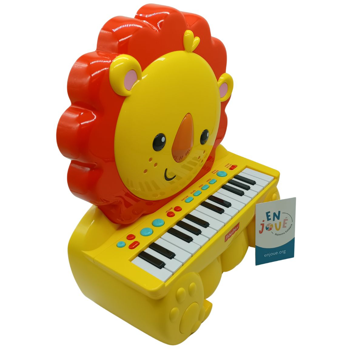 Jouet premier age - Lion Piano - Ficher Price - A partir de 2 ans. Très bon état - Vue 2 - 