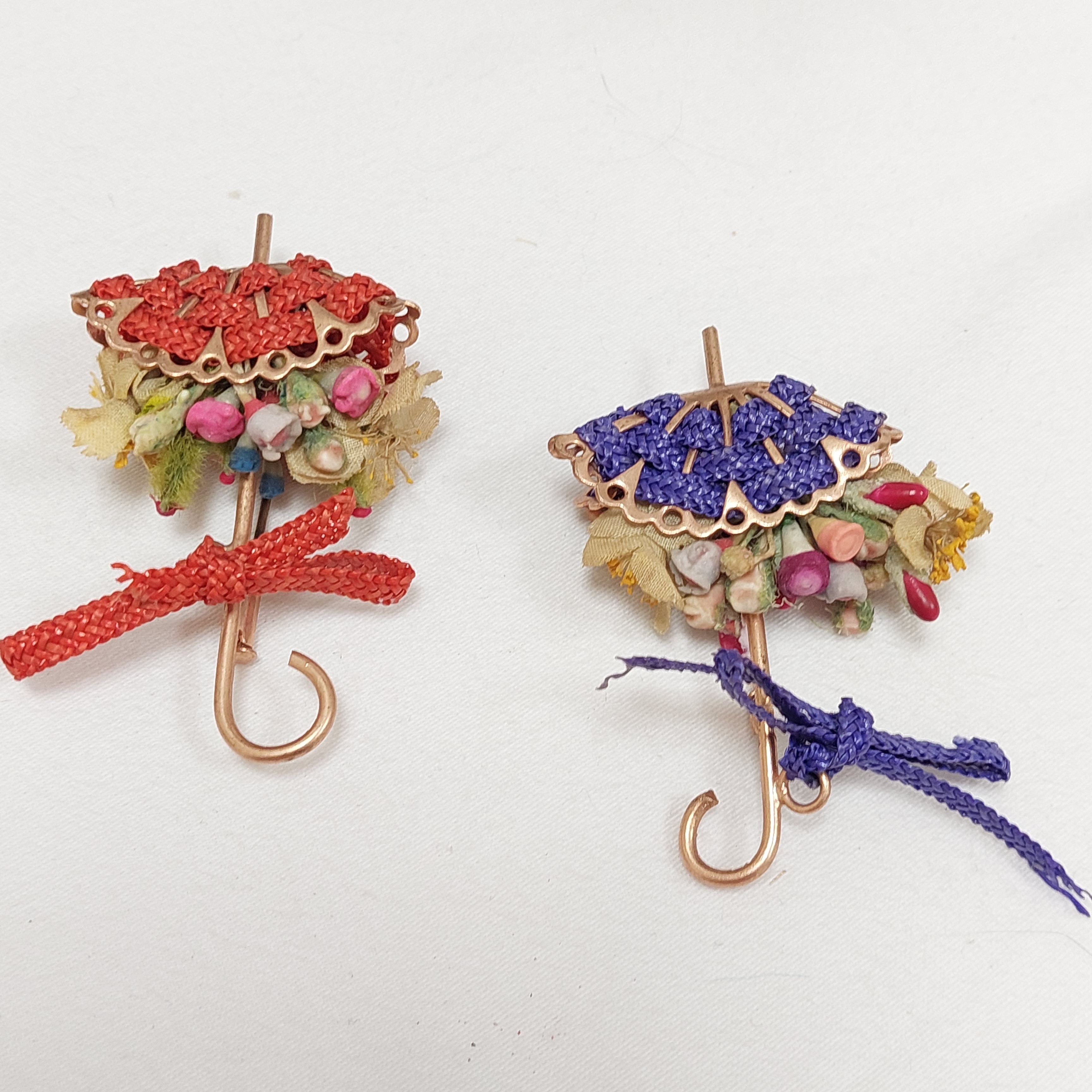 Lot de 4 broches vintage pour pull/écharpe/cardigan/pull
