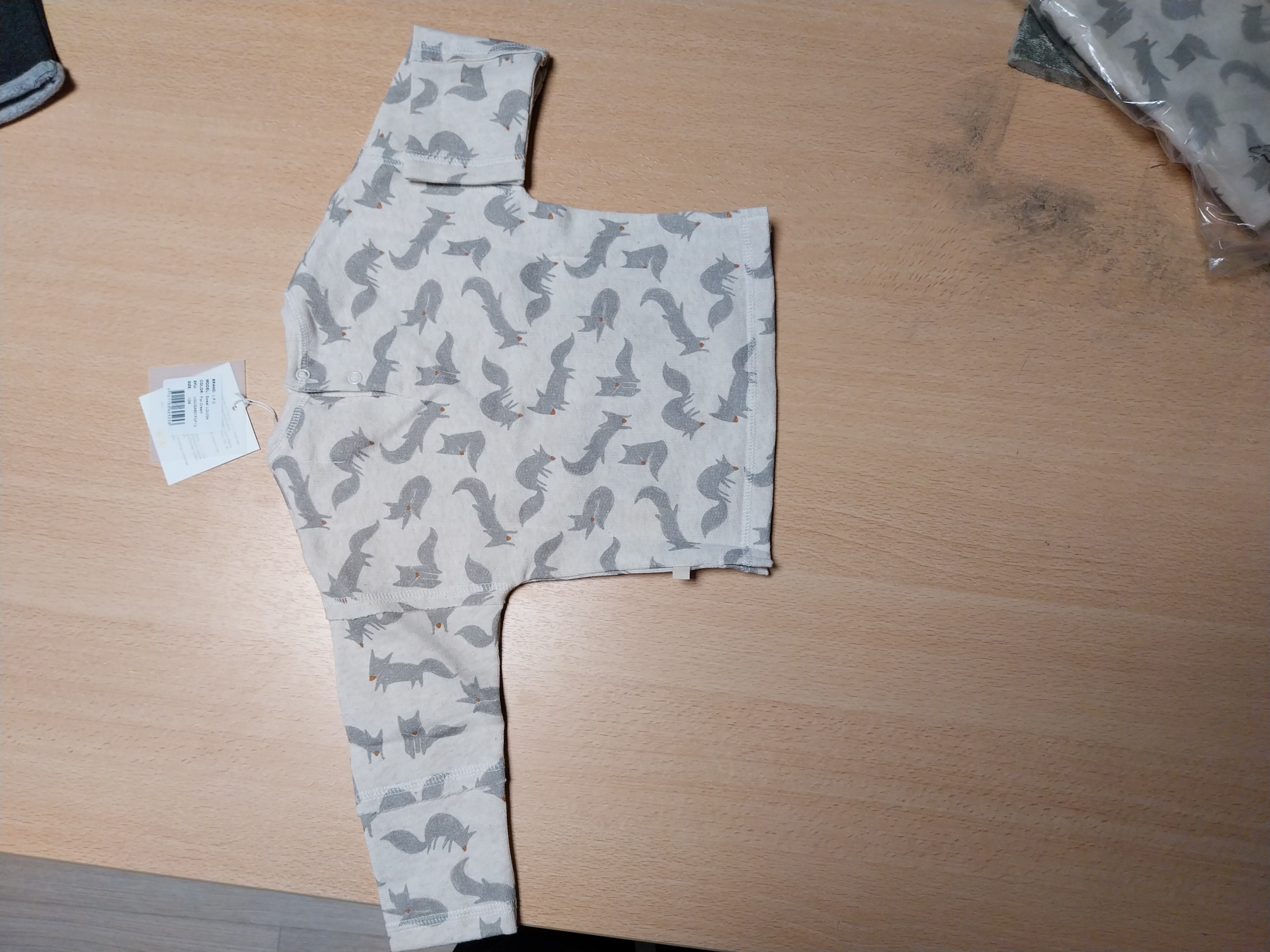 pull bebe motif renard 12M - Photo 2