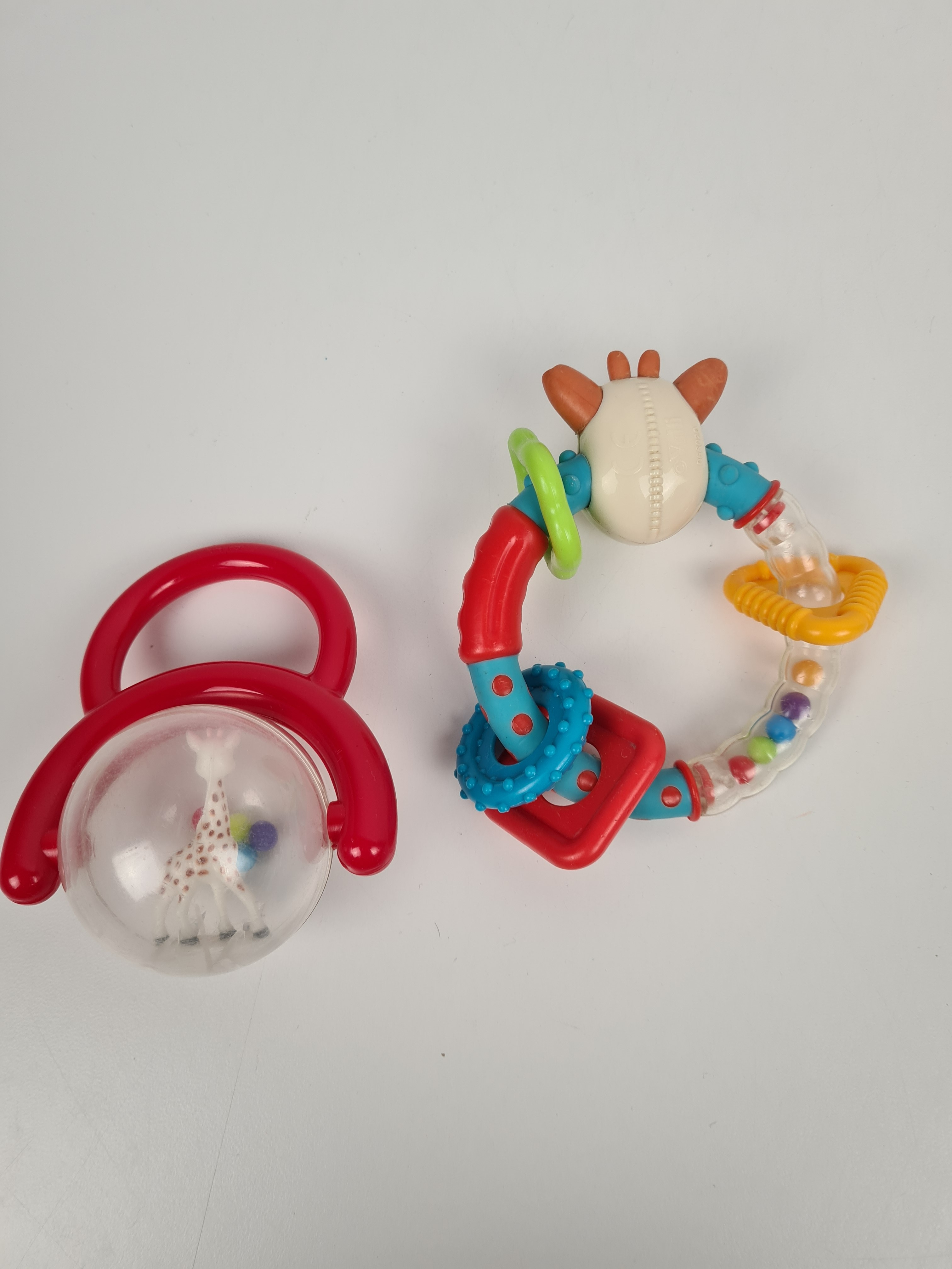 Jeu d'éveil -Lots de 2 hochet -Vulli - 11 cm - Photo 2