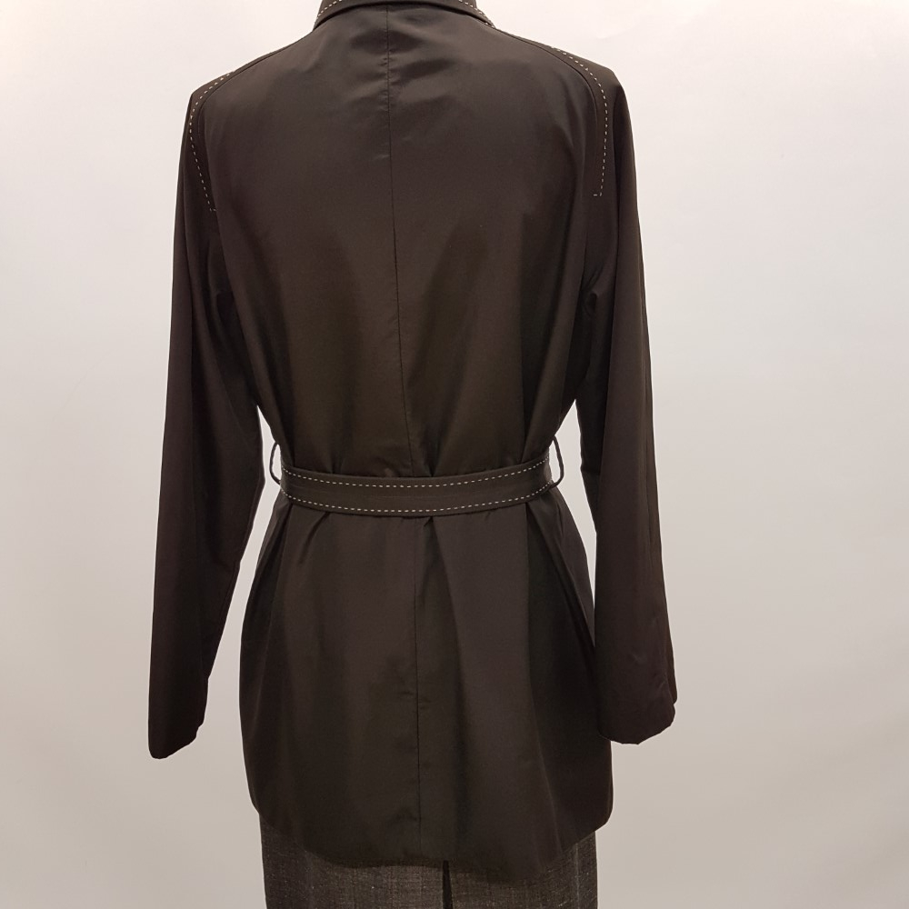 Voir photo 3 de Parka noir - ADELE JORIS - taille 40 Parka noir - ADELE JORIS - taille 40 Très bon état - Vue 3 -