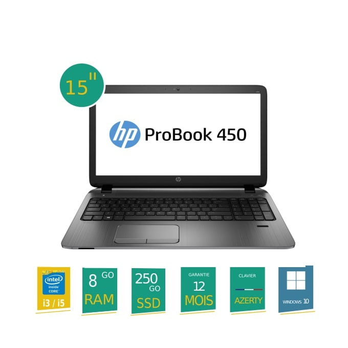 Hp Probook 450 G2 (Intel(R) Core(Tm) I3-4030U Cpu @ 1.90Ghz)