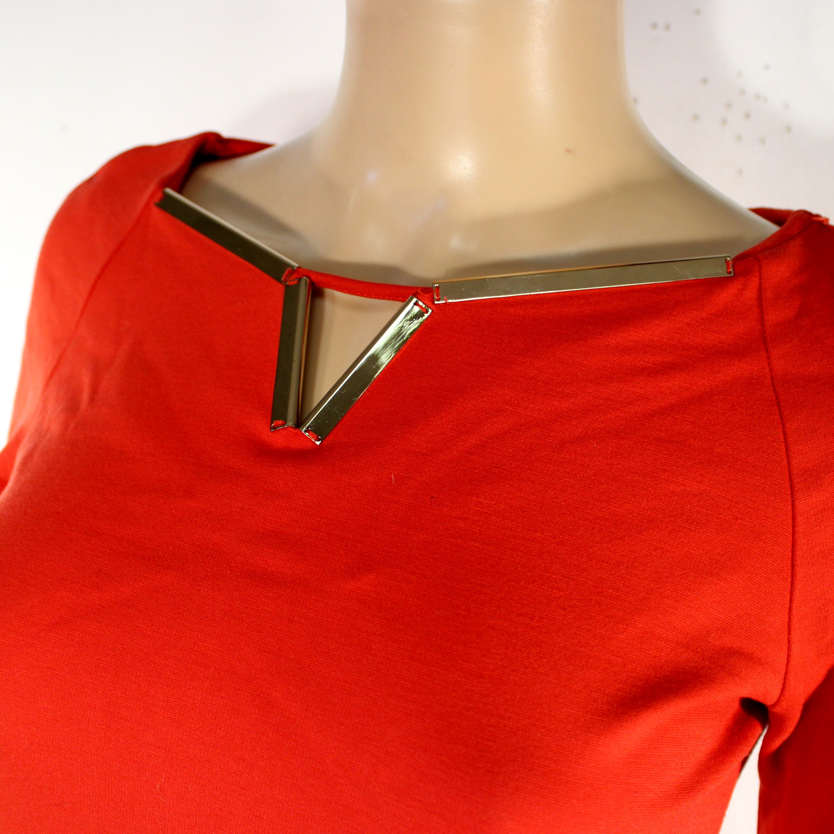 Robe Rouge SINEQUANONE Taille 1 Très bon état - Vue 2 - 