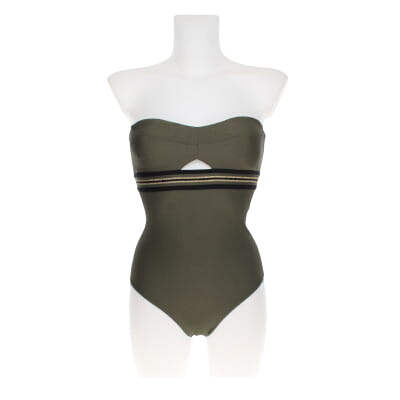 Maillot de bain une pièce kaki - Femme - KIABI - Taille S - Photo 0