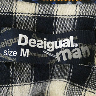 Chemise bleue et beige à carreaux - Homme - Desigual - taille M - Bon état - Photo 3