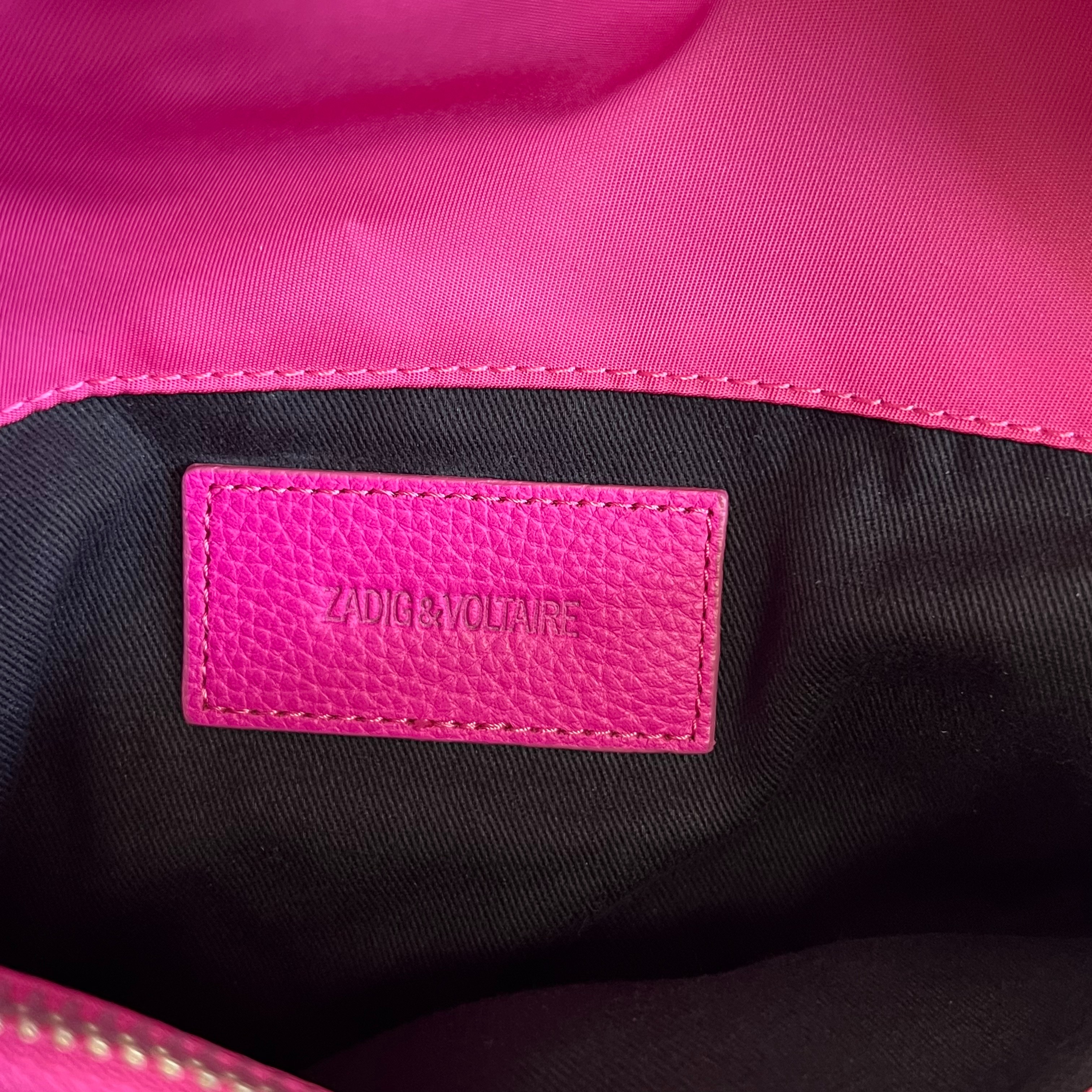 Sac à main Zadig&Voltaire Rockyssime Rose - Photo 5