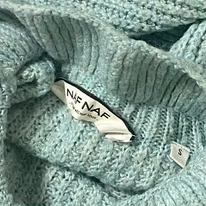 Pull Femme avec Col à Volants - NAF NAF - S Très bon état - Vue 5 - 