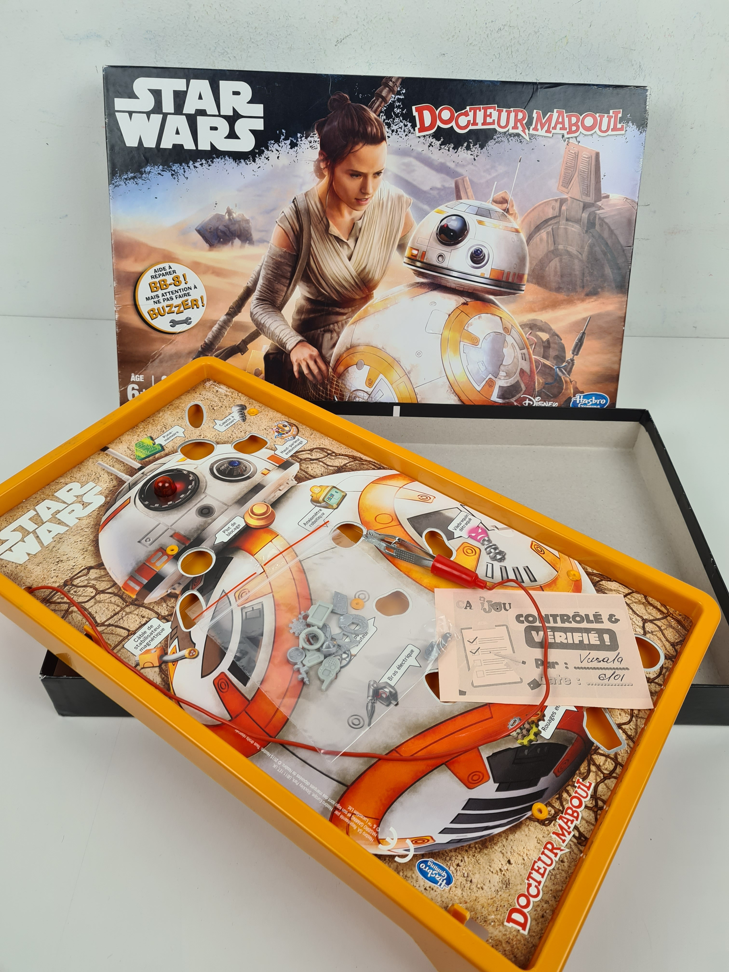 Voir photo 2 de Jeu d'ambiance - Docteur maboul Star Wars - Disney Hasbro Gaming - 6 ans + Jeu d'ambiance - Docteur maboul Star Wars - Disney Hasbro Gaming - 6 ans + Bon état - Vue 2 -