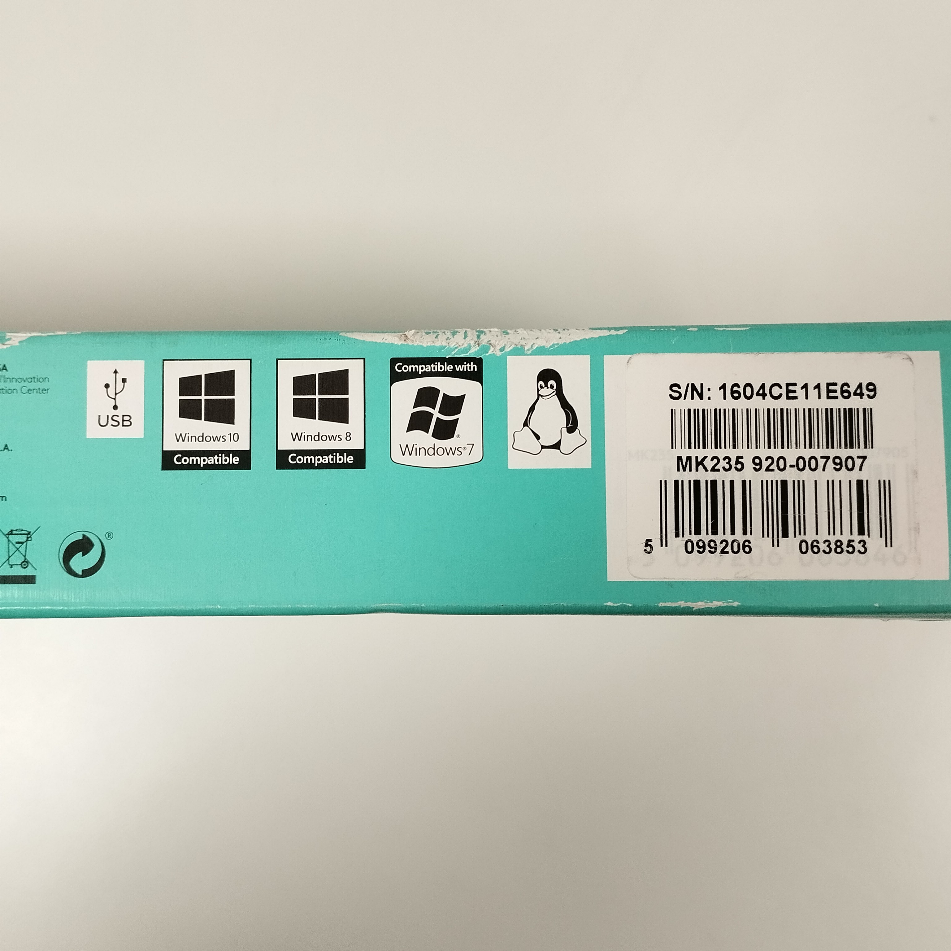 Clavier Logitech MK235 Comme neuf - Vue 3 - 