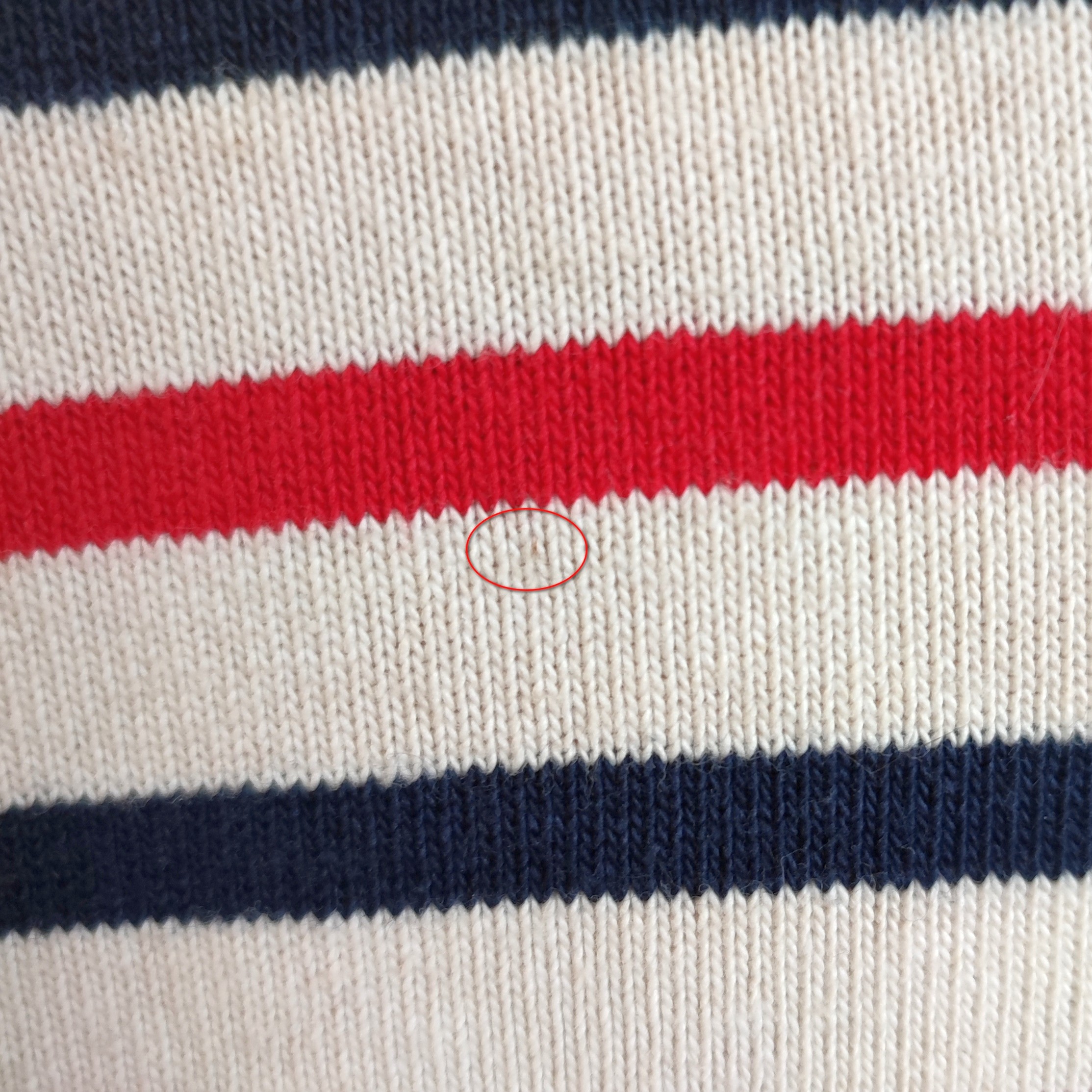 SAINT JAMES - Pull style marinière vintage - L - Femme - État correct - Photo 4