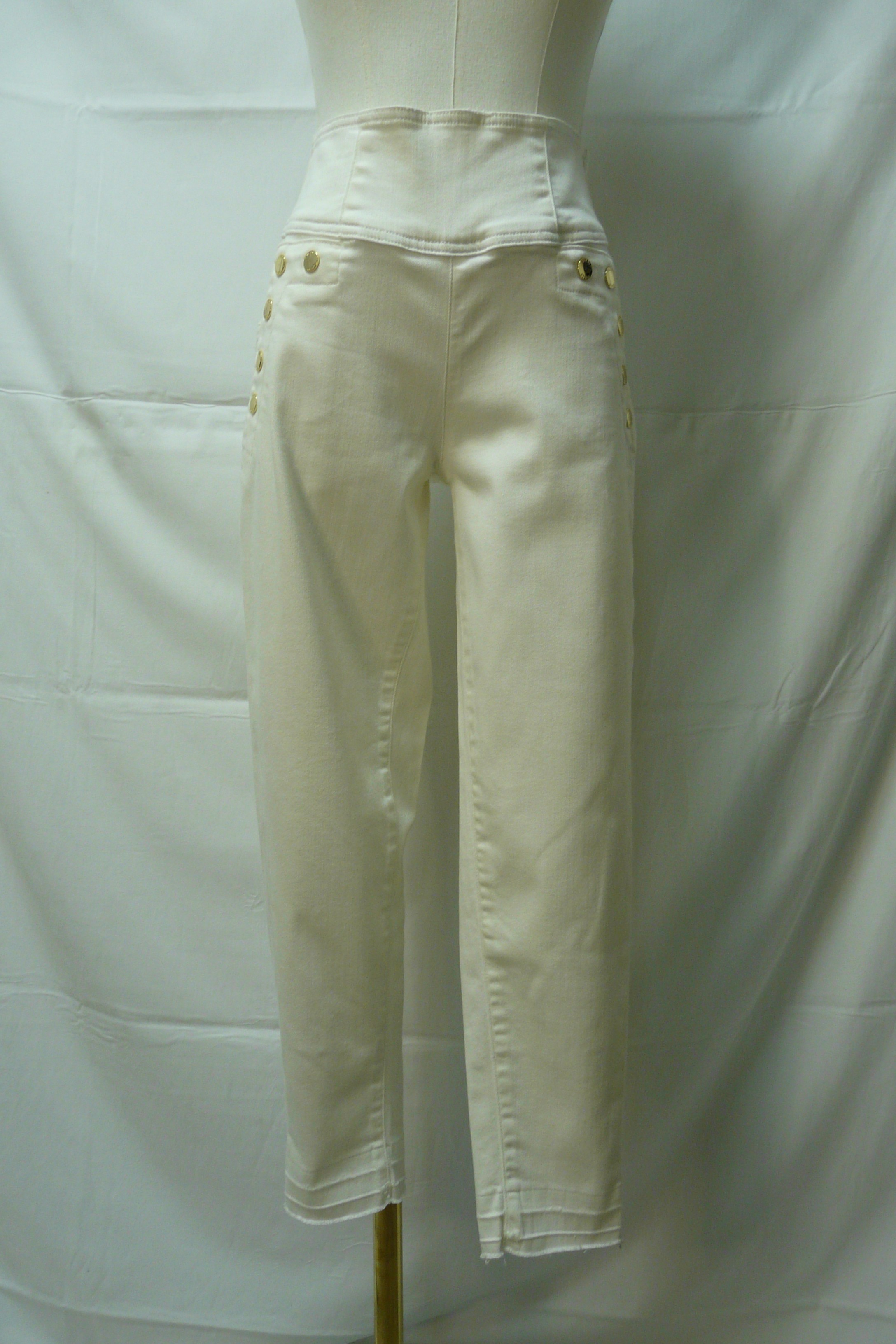 BF276 - Pantalon 7/8 curve high - Guess Los Angeles - Taille 40 Très bon état - Vue 5 - 