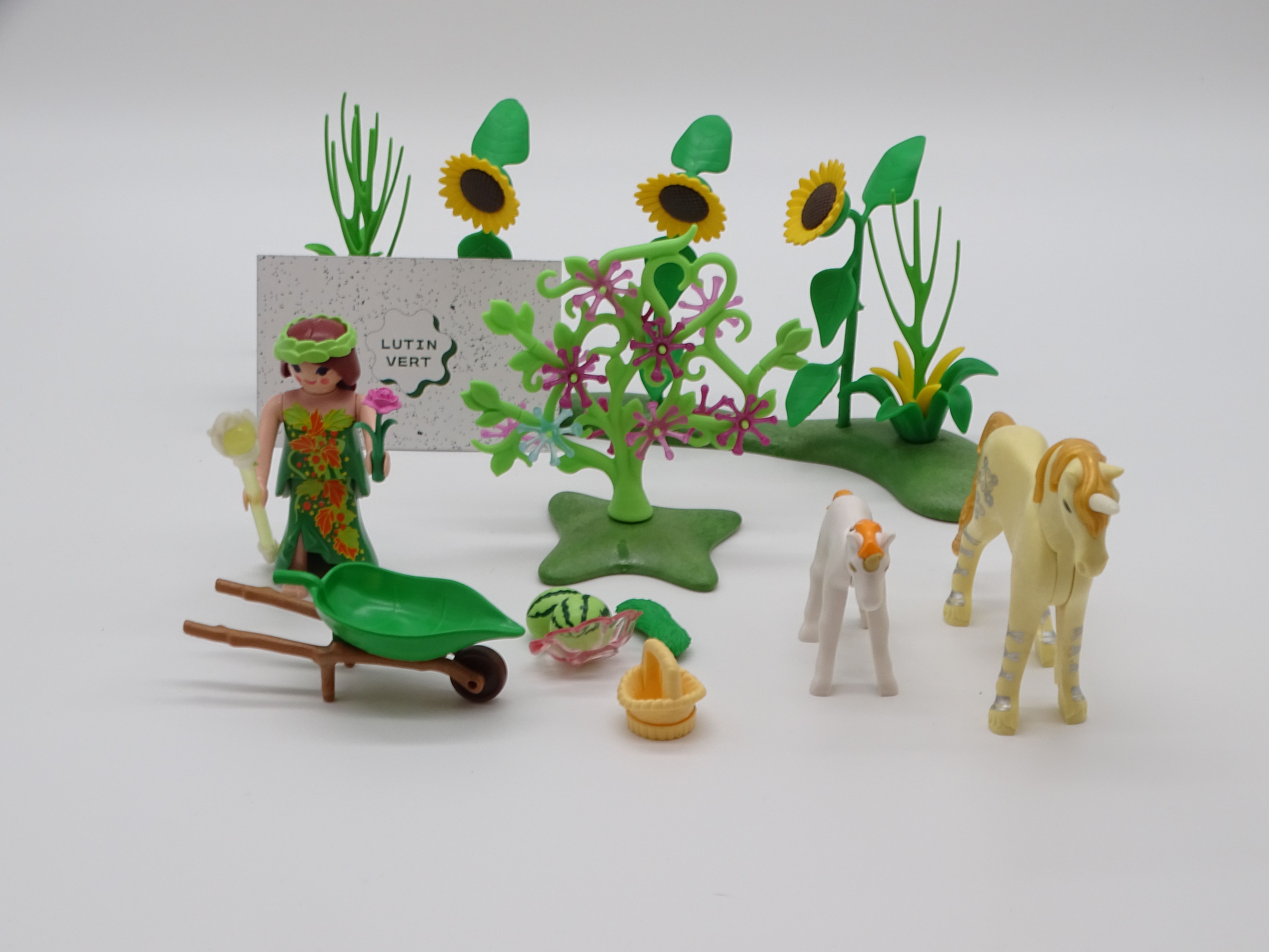 Playmobil 5442 « La Fée jardinière et ses licornes » d'occasion PLAYMOBIL - Dès 3 ans | Ref 13061 Très bon état - Vue 2 - 