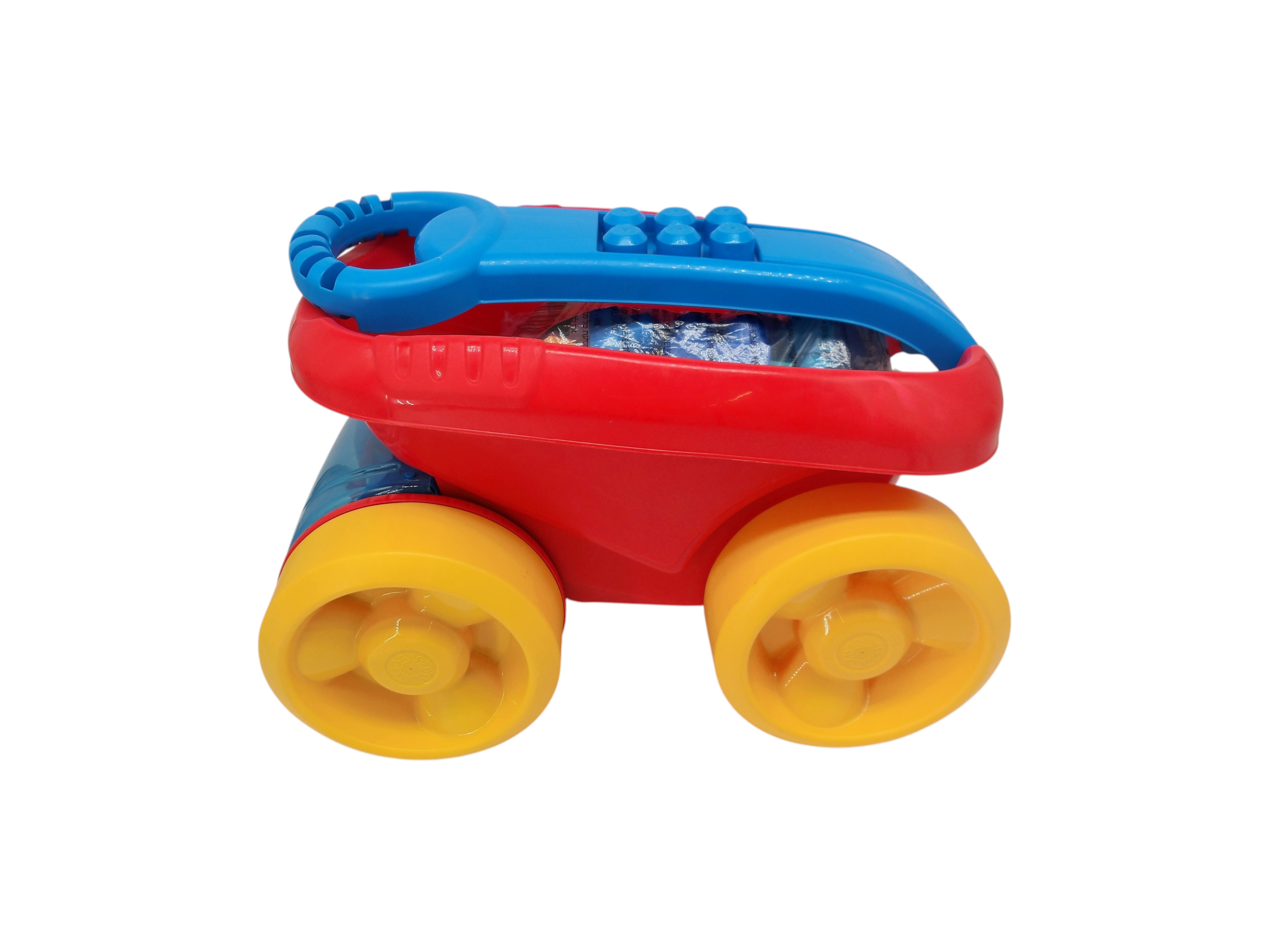 Voir photo 2 de First Builders - Wagon ramasseur de blocs First Builders - Wagon ramasseur de blocs Très bon état - Vue 2 -