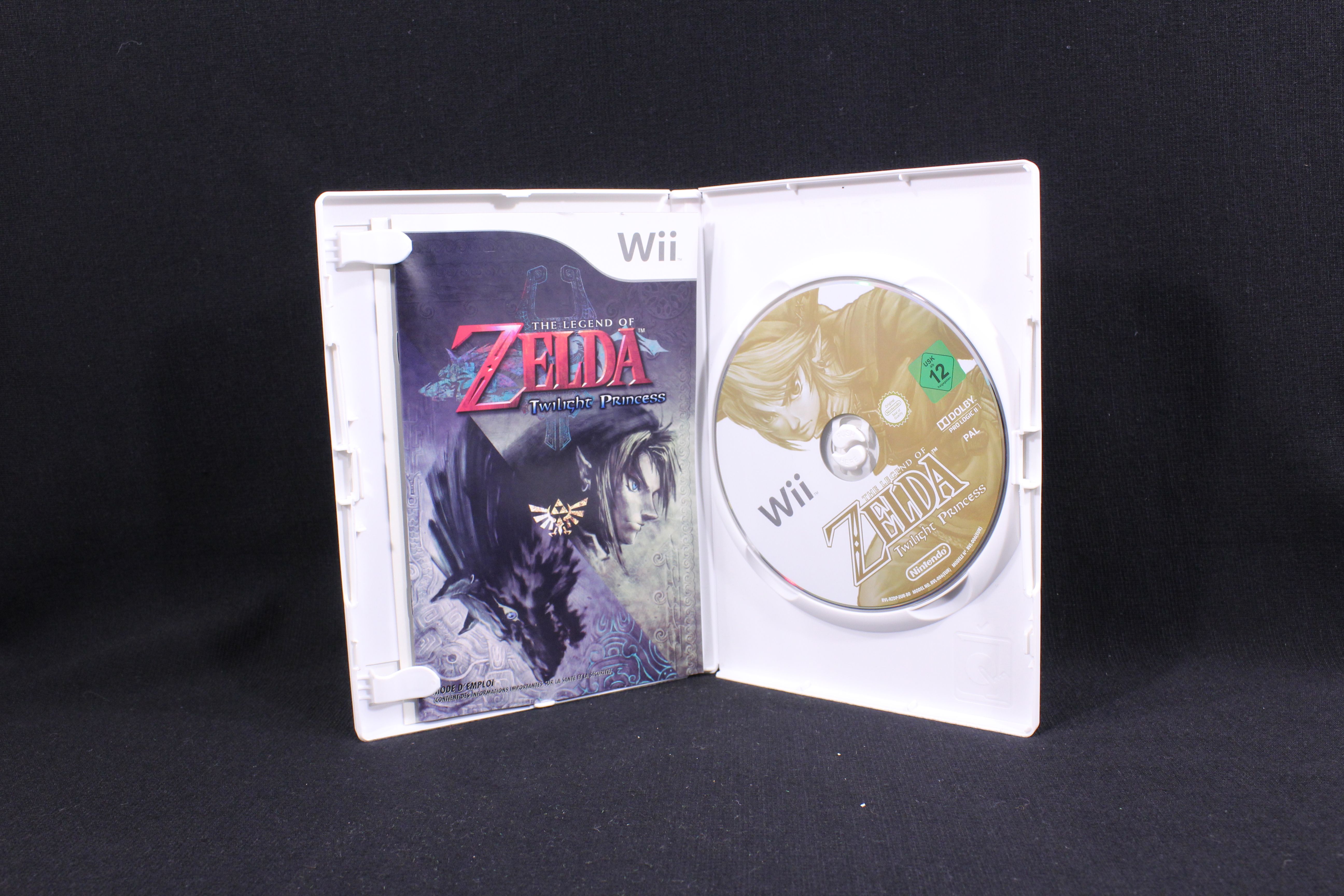 Jeu-vidéo The legend of Zelda / Twilight princess - Nintendo WII Bon état - Vue 2 - 