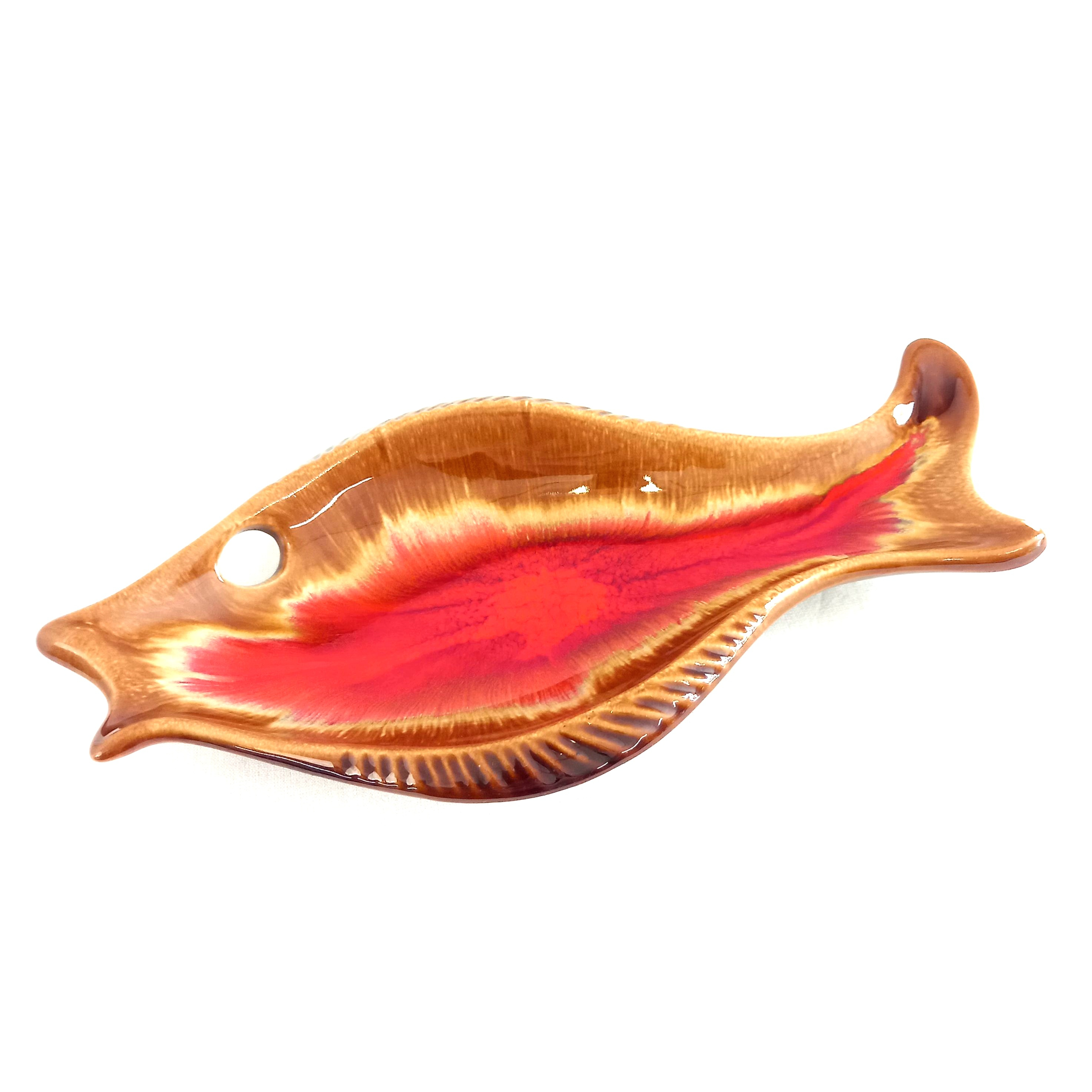Vide-poches en forme de poisson, signé Albert Ferlay à Vallauris - Photo 0