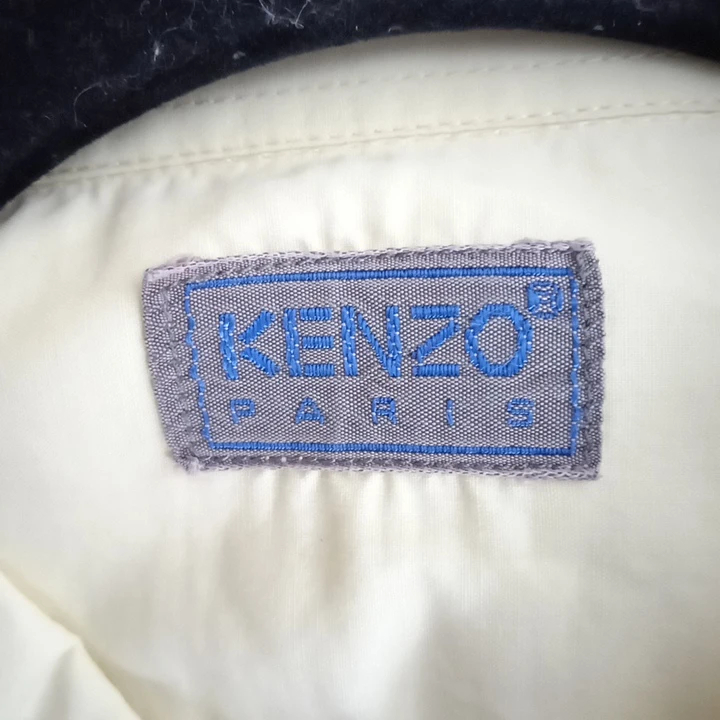 Voir photo 3 de Chemise jaune homme Kenzo paris - taille 3 Chemise jaune homme Kenzo paris - taille 3 - Vue 3 -