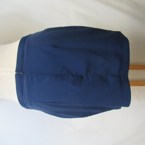 BF103 - Jupe droite bleu - Guess - Taille 36/38 Très bon état - Vue 2 - 