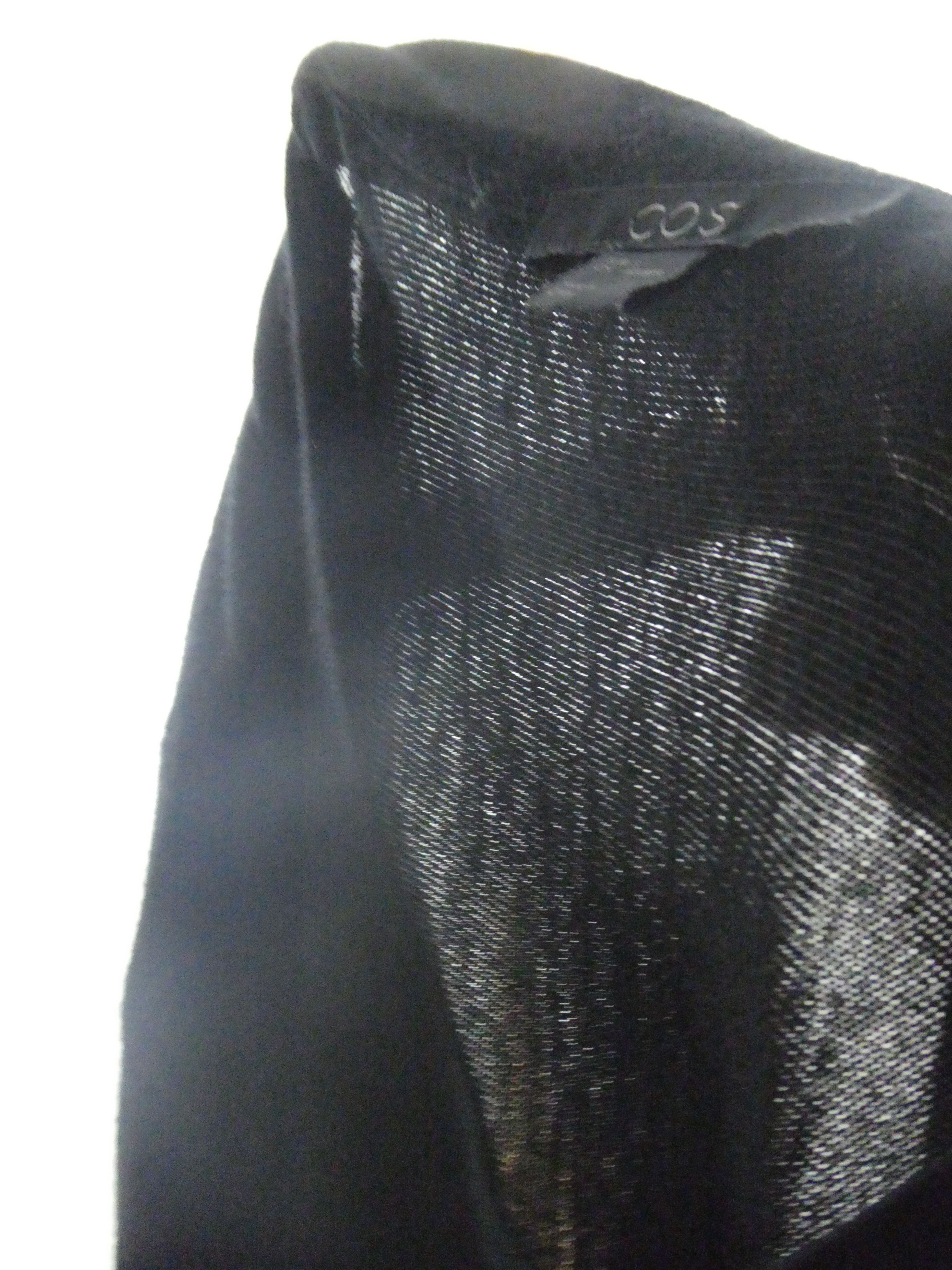 COS robe blouson manches longues encolure rond en laine - Taille S - Photo 12