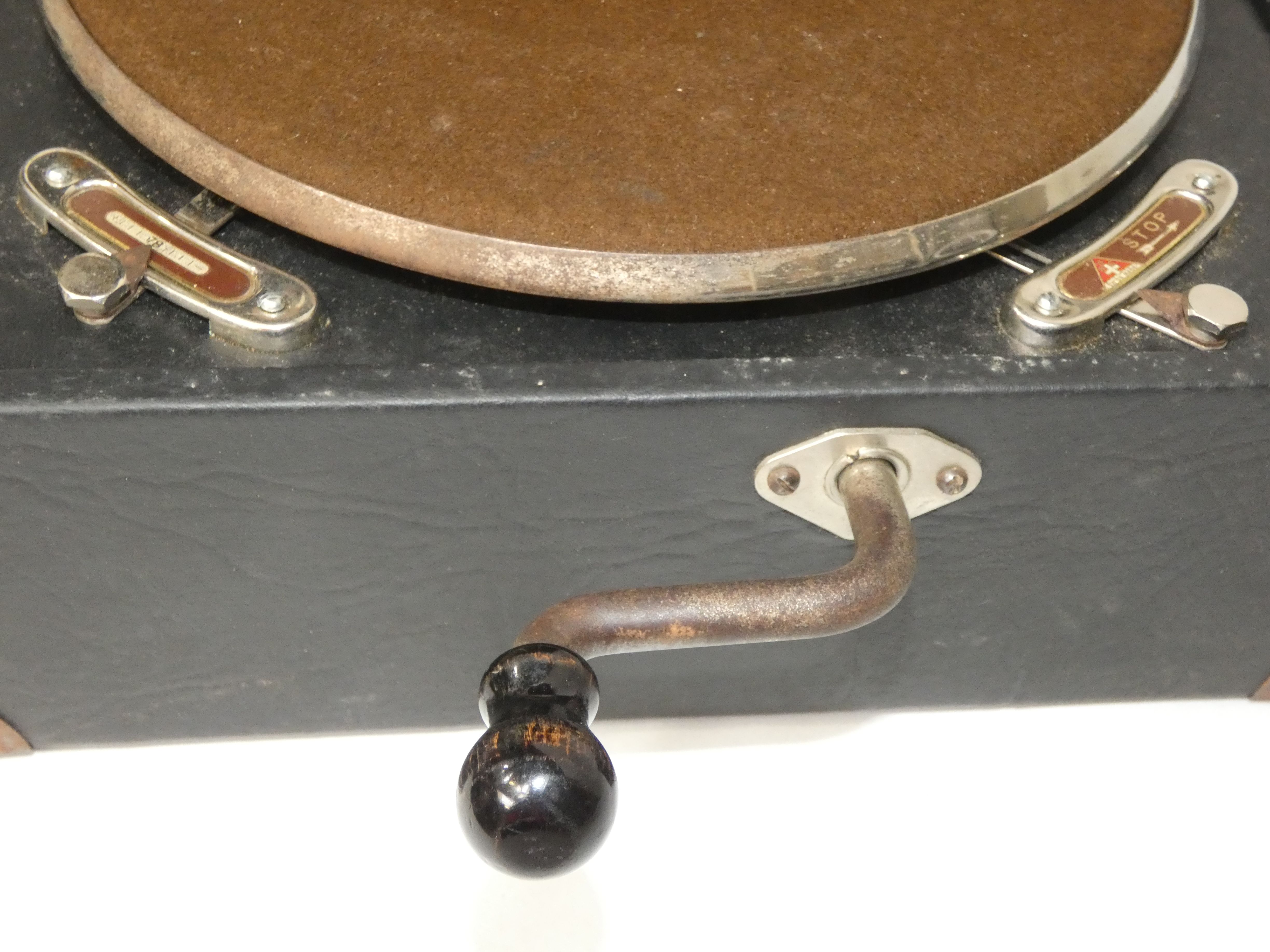 Gramophone "Golf" sous licence ODEON début du 20è siècle. - État correct - Photo 4