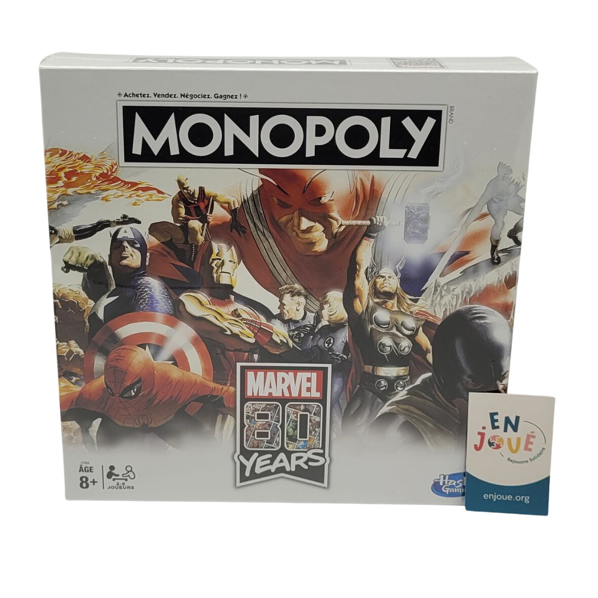 Monopoly Classique – Jeu De Société Familial – 2 à 6 Joueurs – Dès 8 Ans – Stratégie Et Richesse