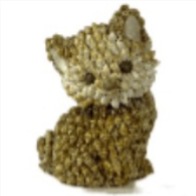 Figurine de chat en coquillage - Souvenir de bord de mer Bon état -  reconditionné disponible sur Label Emmaüs
