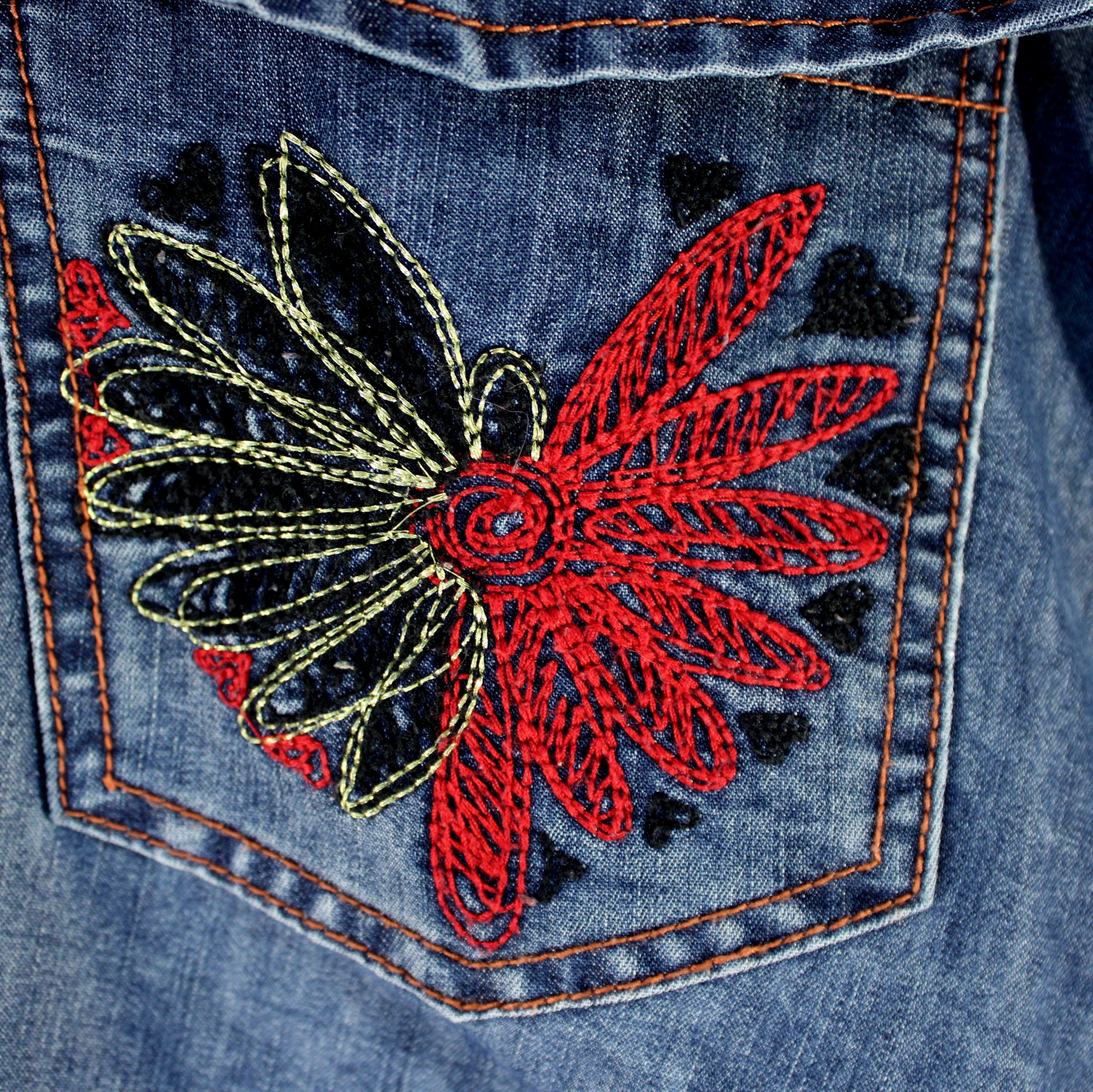 Sarouel Femme Jean's Bleu DESIGUAL Taille Estimée 38 Très bon état - Vue 7 - 