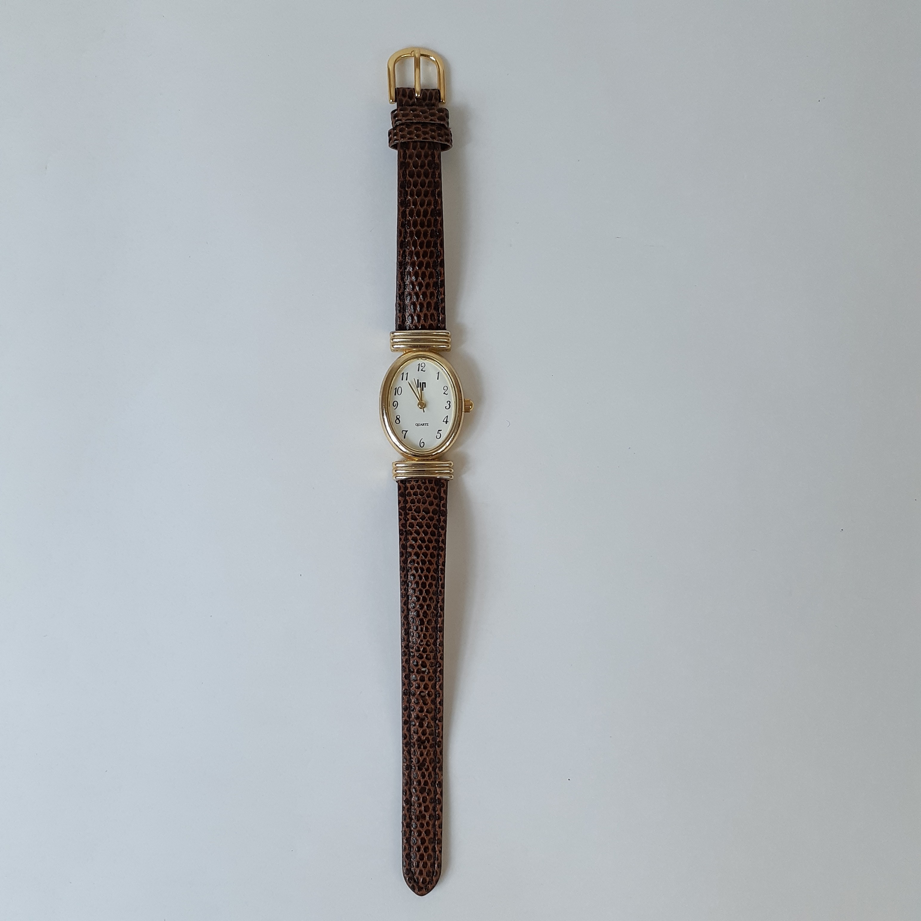 Montre femme Lip Classics 12-08 - bracelet en cuir - Photo 1