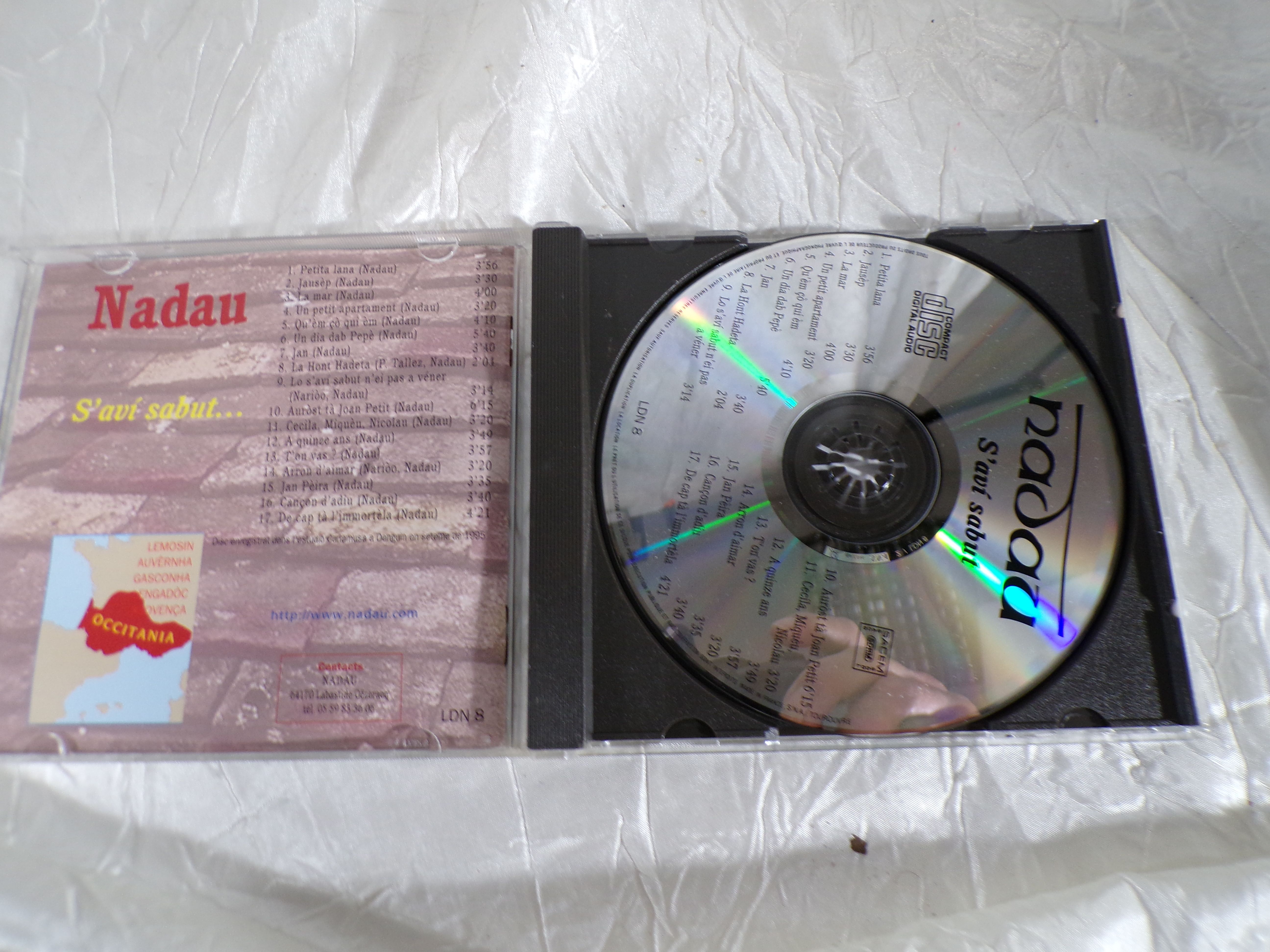 CD Nadau – S'aví sabut... (Musique Occitane / Folk) Très bon état - Vue 3 - 