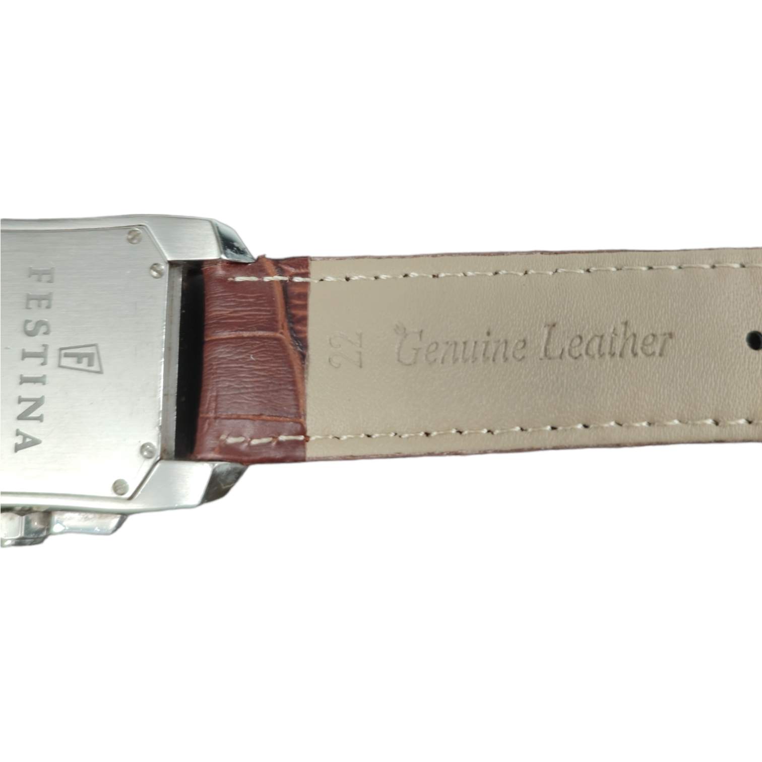 Montre homme FESTINA Timeless Chronograph Noir État correct - Vue 4 - 