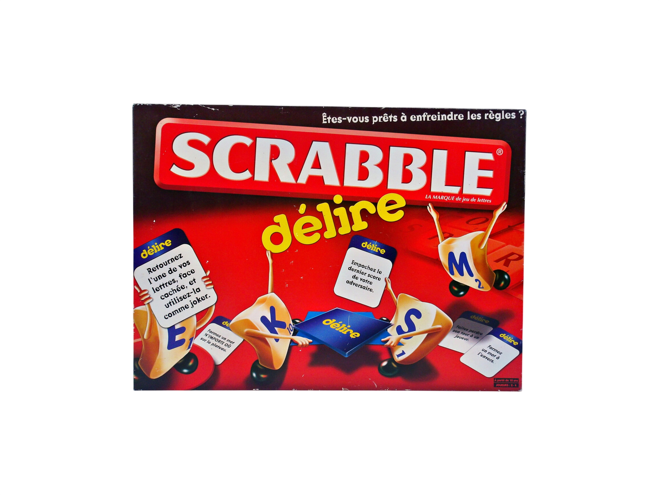 Scrabble - Délire- Édition 2010 Comme neuf -  reconditionné disponible sur Label Emmaüs
