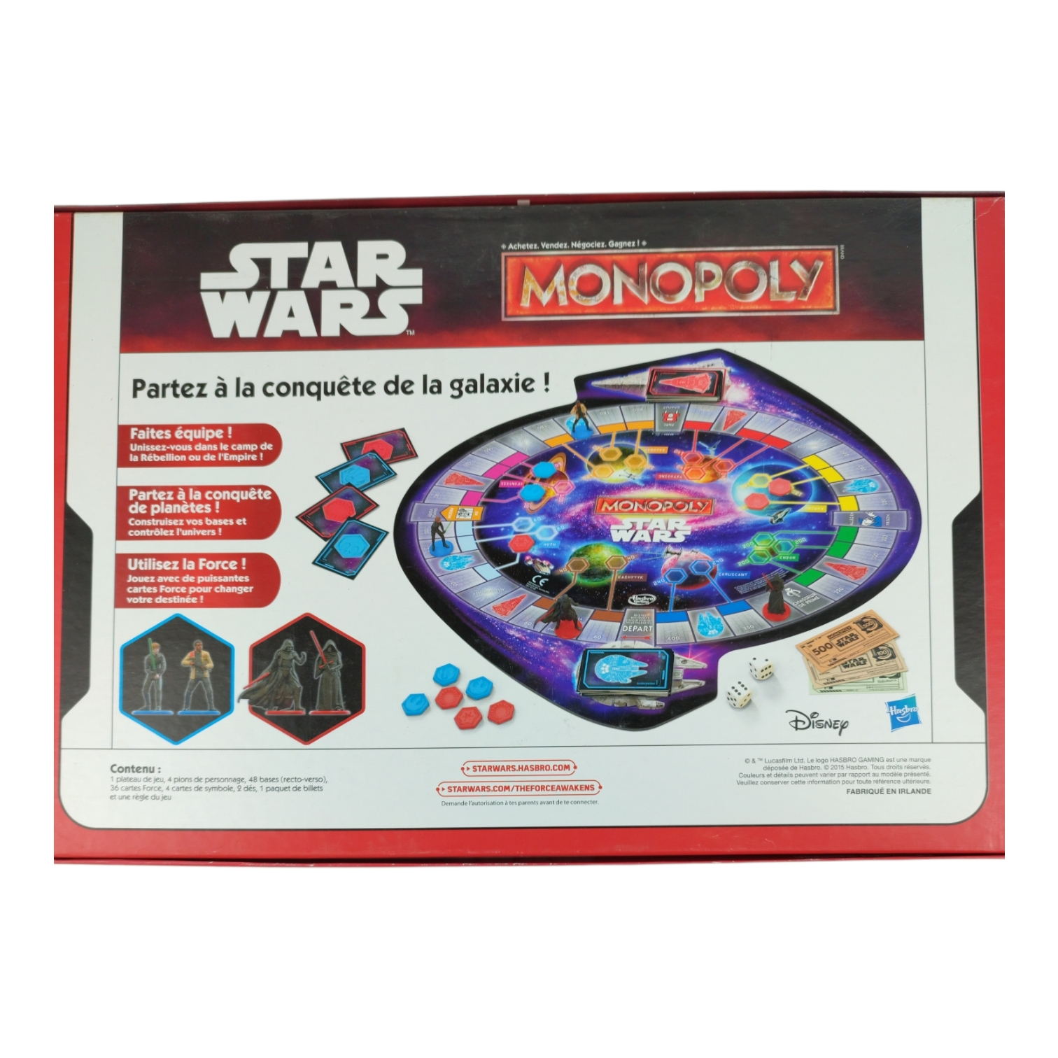 Jeu MONOPOLY "Star Wars" - Disney Hasbro Gaming État correct - Vue 2 - 