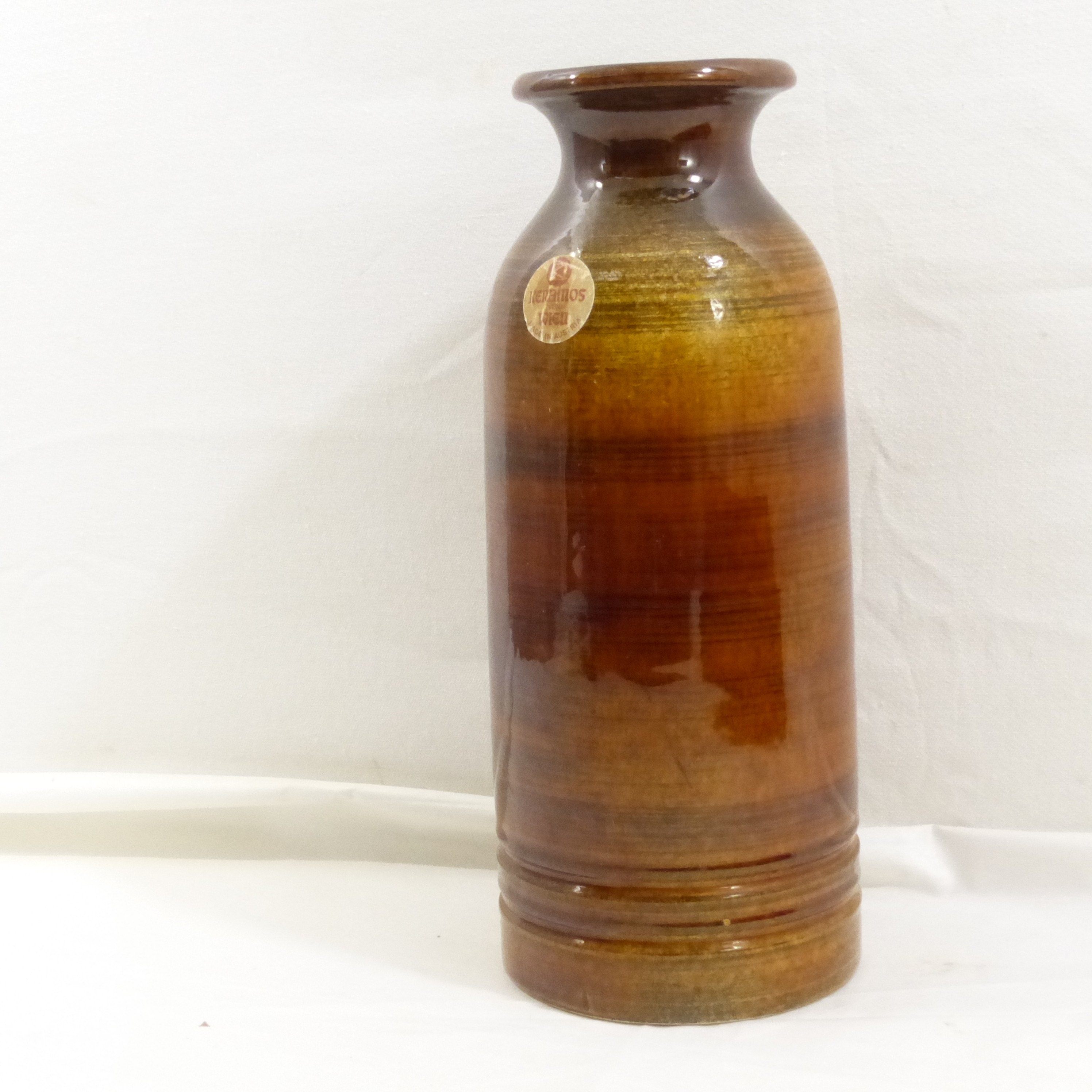 Vase en céramique émaillé /Années 70 - Signé Keranos Austria - Photo 3