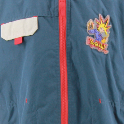 Veste bleue et grise sans manches YU GI OH - garçon - taille 10 ans - Photo 2