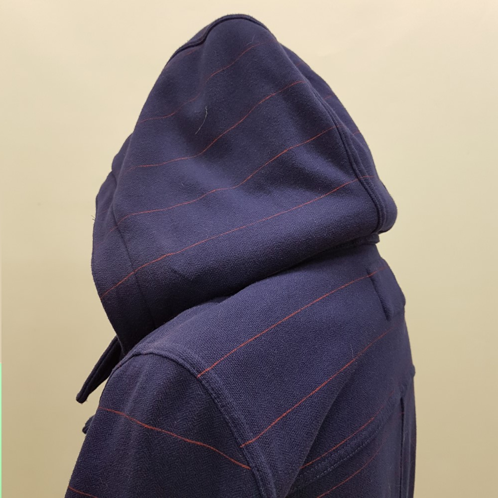 Voir photo 9 de Manteau en maille rayée bleu outremer - HURLEY - Taille M Manteau en maille rayée bleu outremer - HURLEY - Taille M Très bon état - Vue 9 -