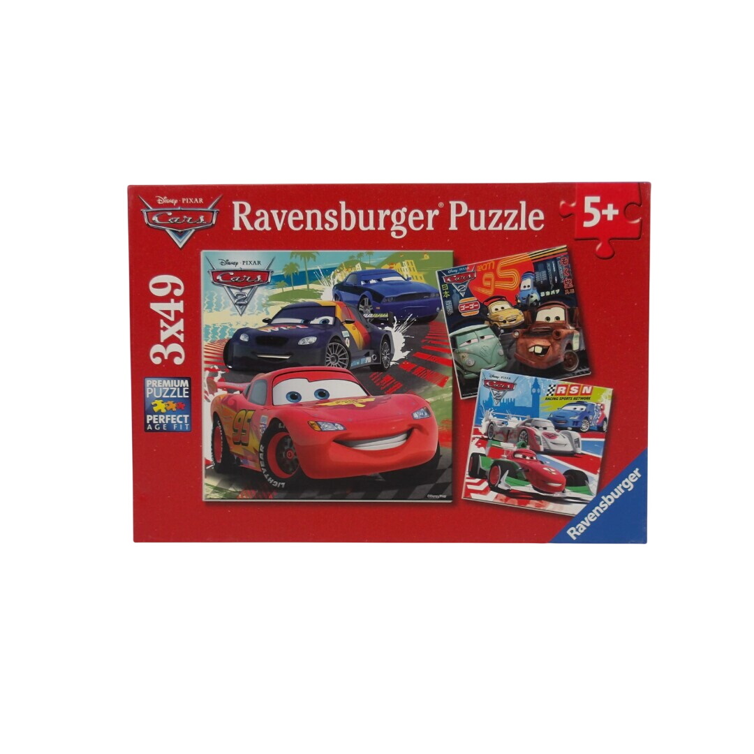 Puzzle - Disney Cars - 3 x 49 pièces- Édition 2013 Comme neuf -  reconditionné disponible sur Label Emmaüs
