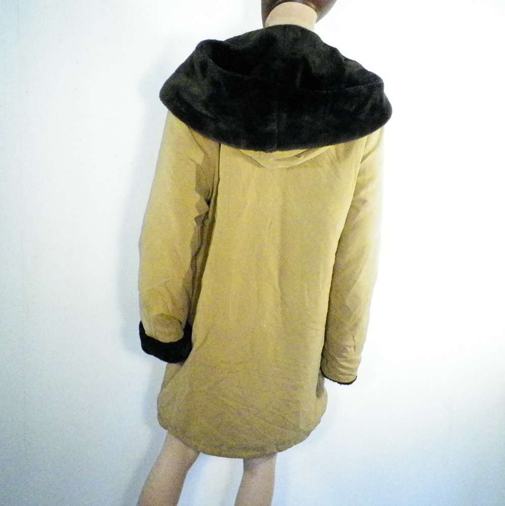 Manteau Femme Beige R Taille 44. Bon état - Vue 2 - 