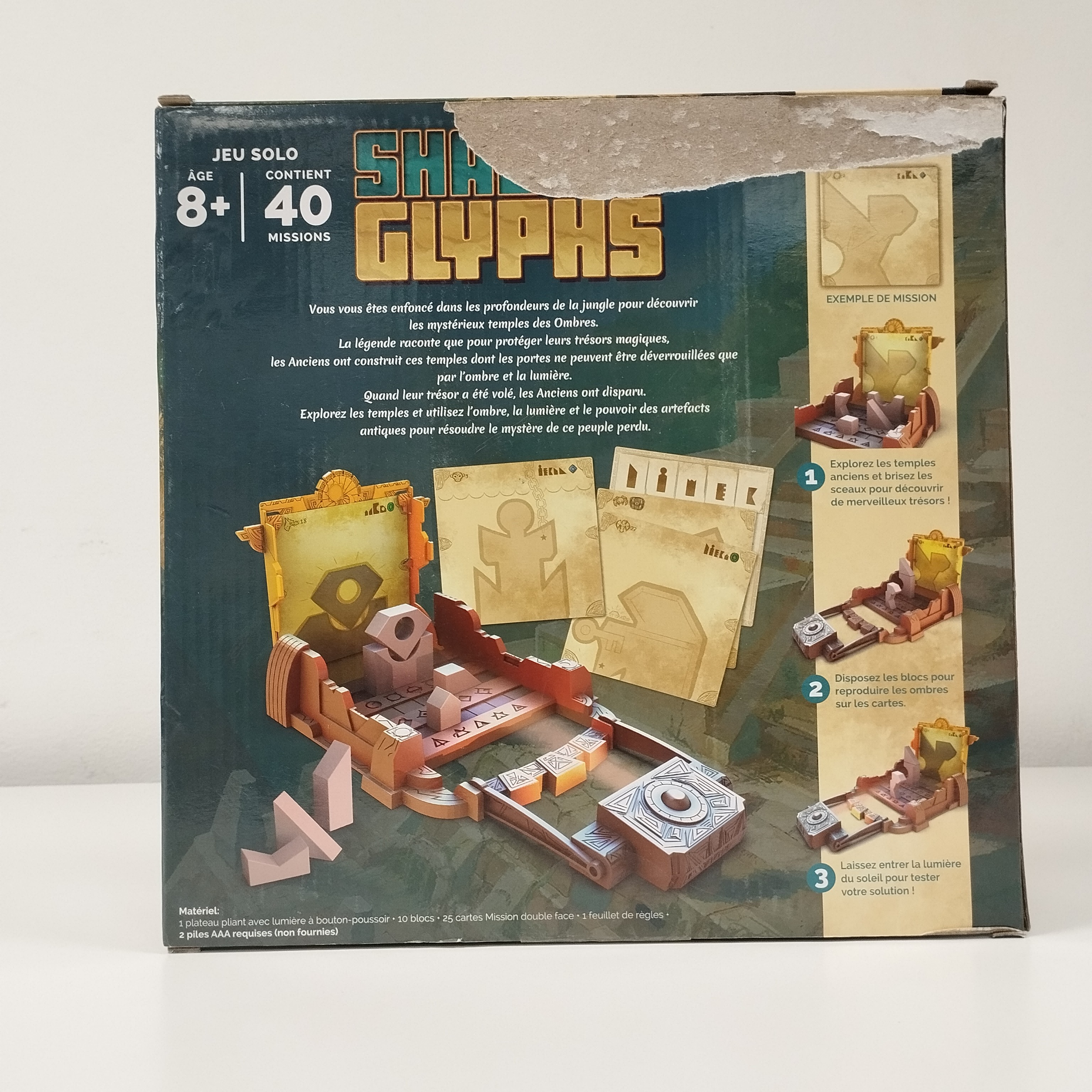 Jeu de société et de logique : Shadow Glyphs Comme neuf - Vue 2 - 