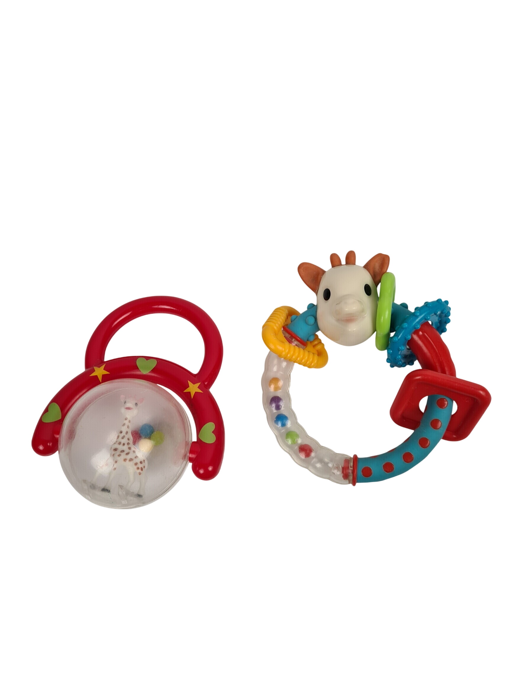 Jeu d'éveil -Lots de 2 hochet -Vulli - 11 cm - Photo 0