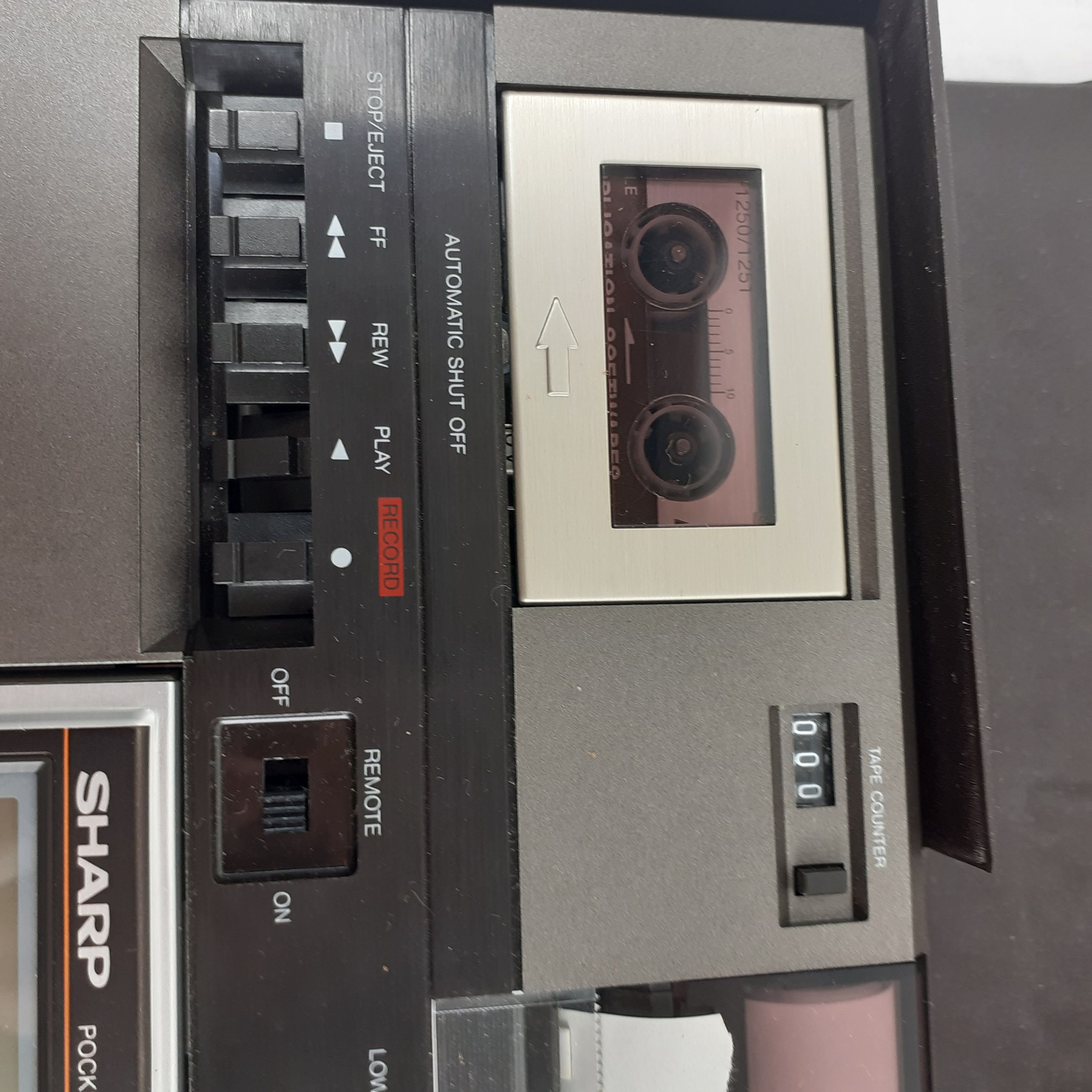 Ordinateur De Poche SHARP PC-G802 - Vintage Japon - Testé Fonctionnel
