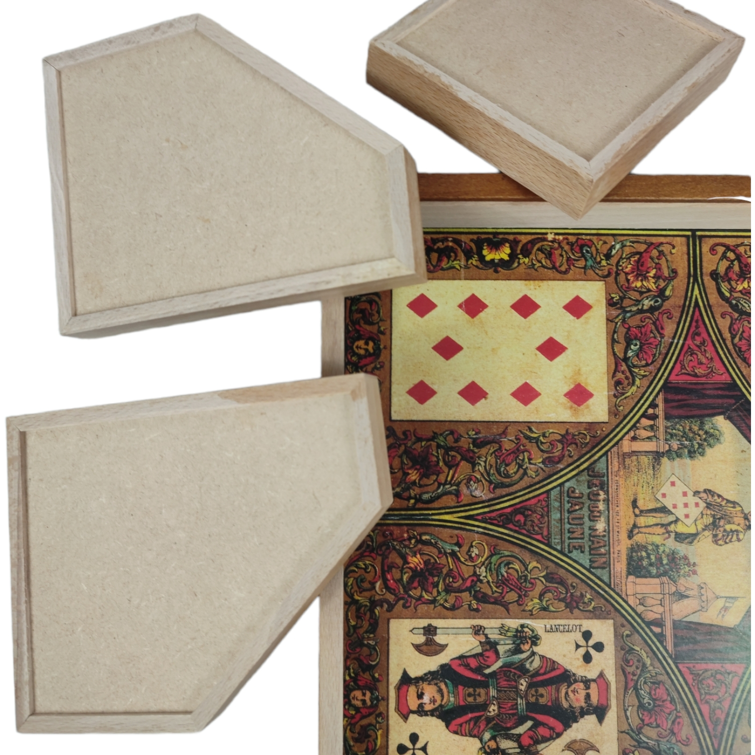 Boîte de jeu Nain Jaune (vide) - SMIR de France - Bon état - Photo 6