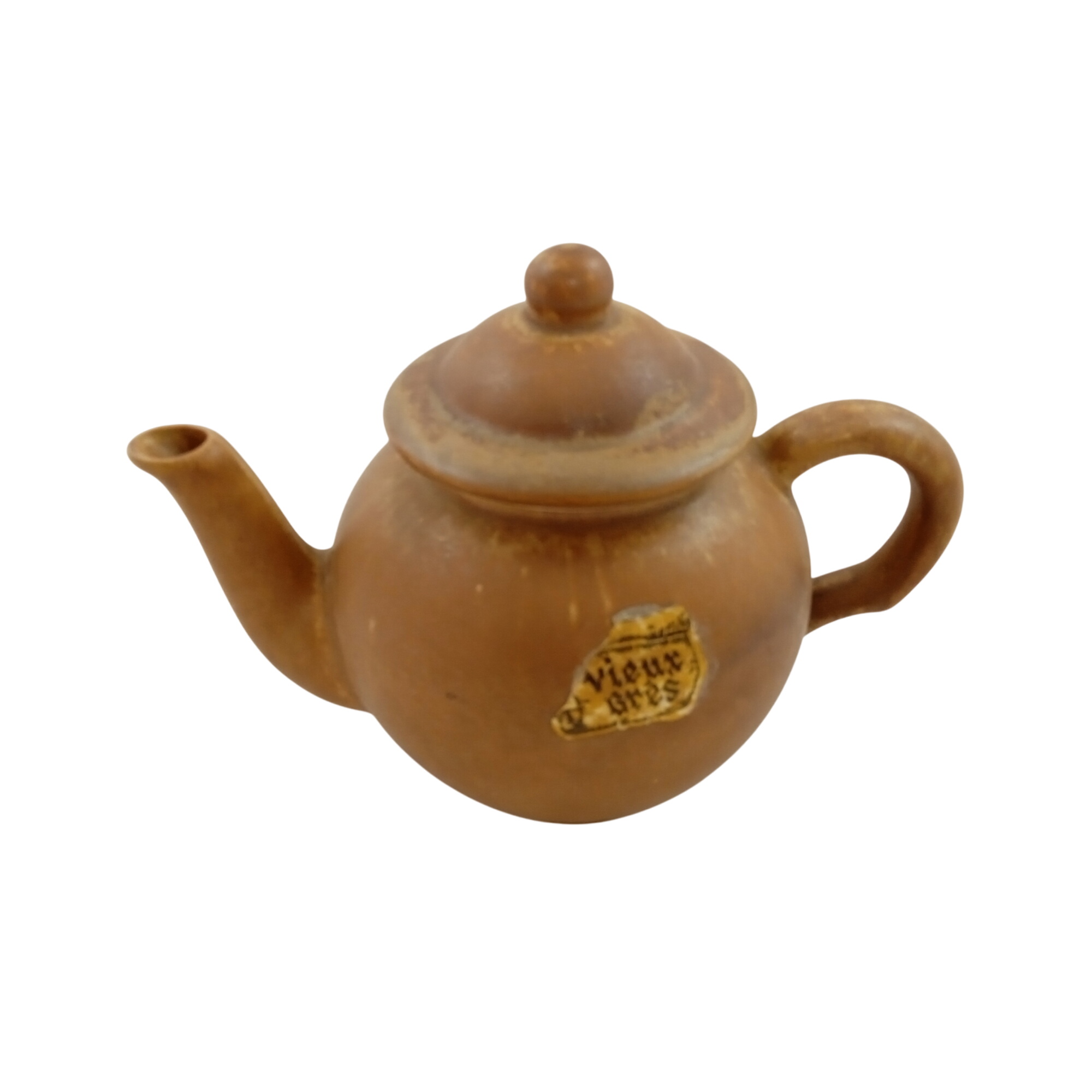 Théière cafetière en grès 