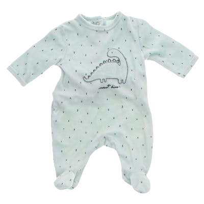 Pyjama vert imprimé - Bébé - KIABI - Taille 1 mois - Photo 0