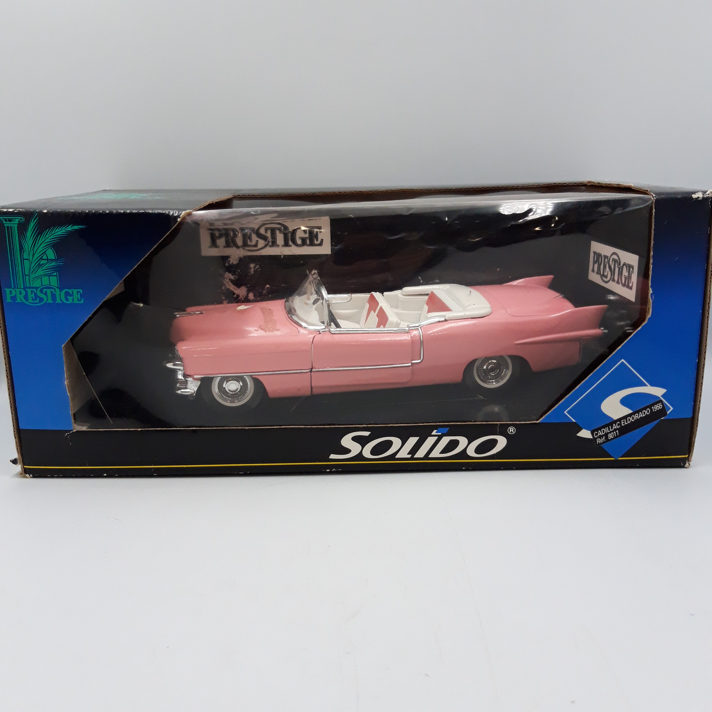 Solido Prestige 1/18 – Cadillac Eldorado 1955, Métal, Boîte D'origine Réf 8011