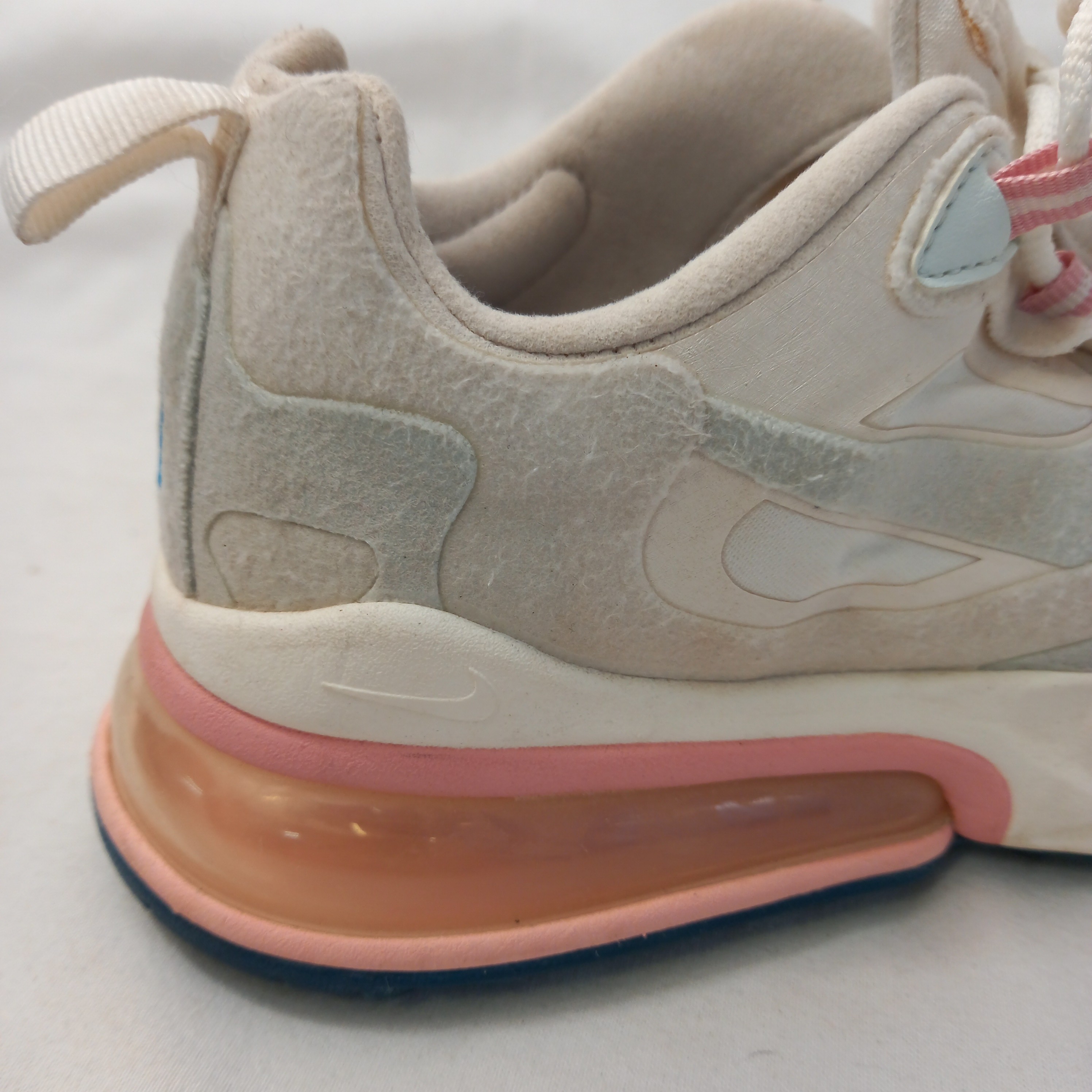 Chaussure pour femme/unisexe, de marque Nike, modèle Air Max 270 React, "American Modern Art", taille 36,5 (Europe) - COLLECTOR Bon état - Vue 12 - 