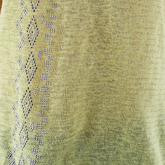 Top manches courtes jaune avec des strass -Femme- Bréal -T.2 - Photo 4